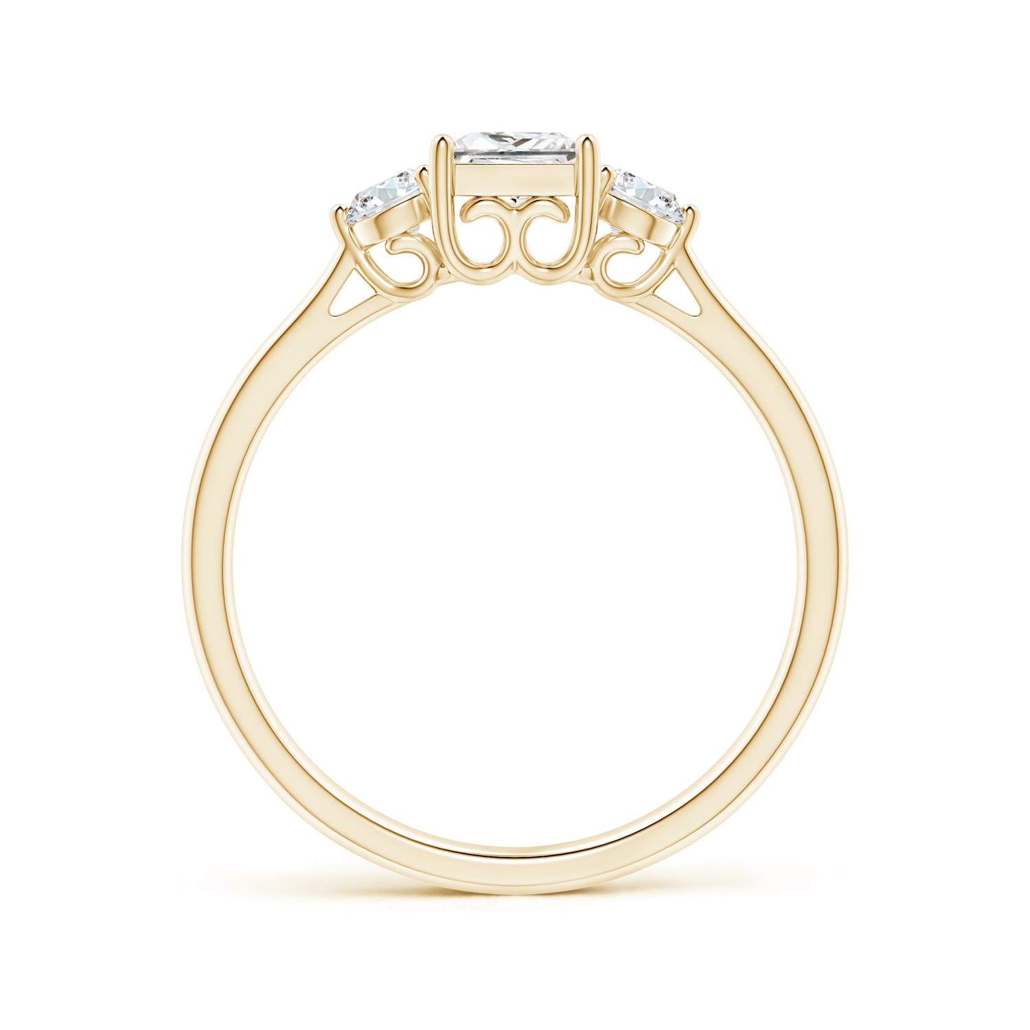 G, VS2 / 0.75 CT / 14 KT Yellow Gold