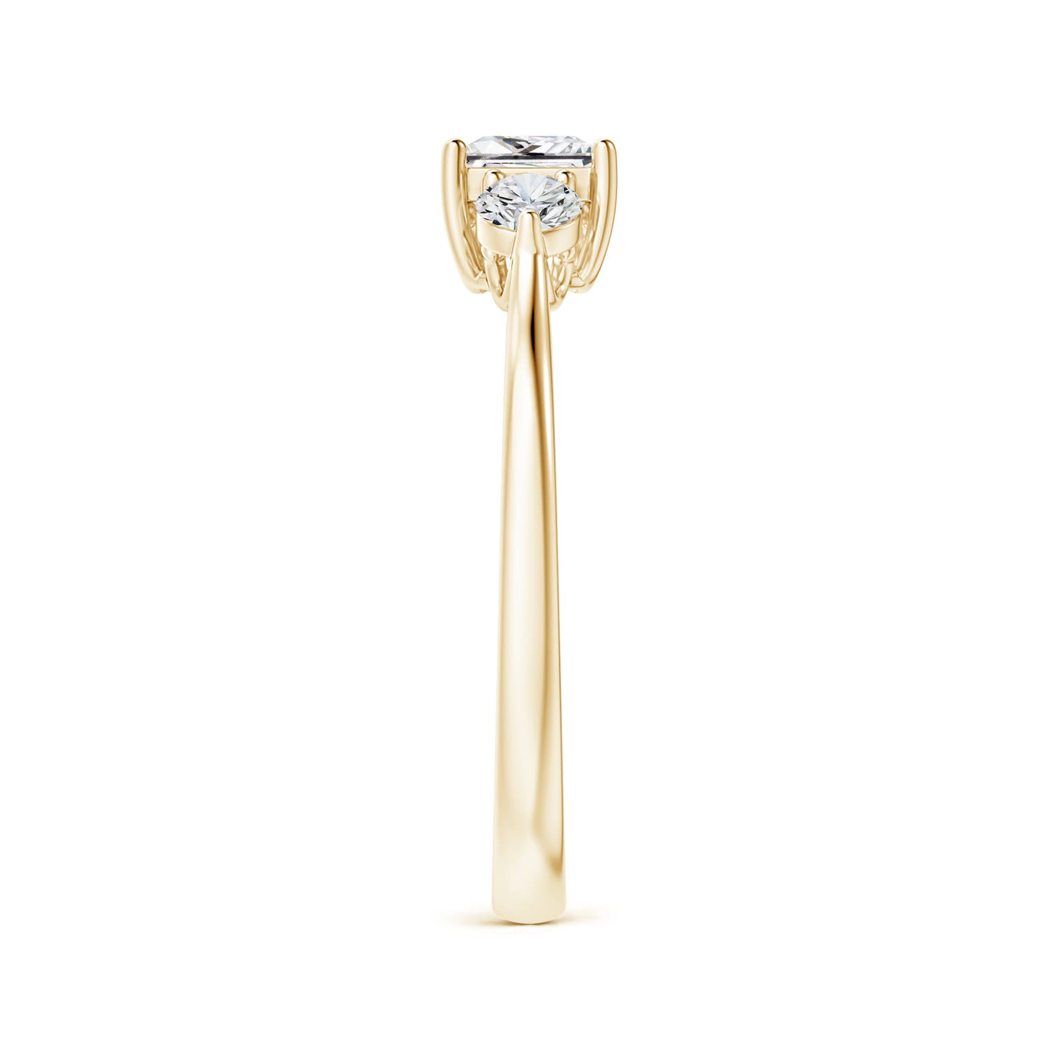 H, SI2 / 0.75 CT / 14 KT Yellow Gold