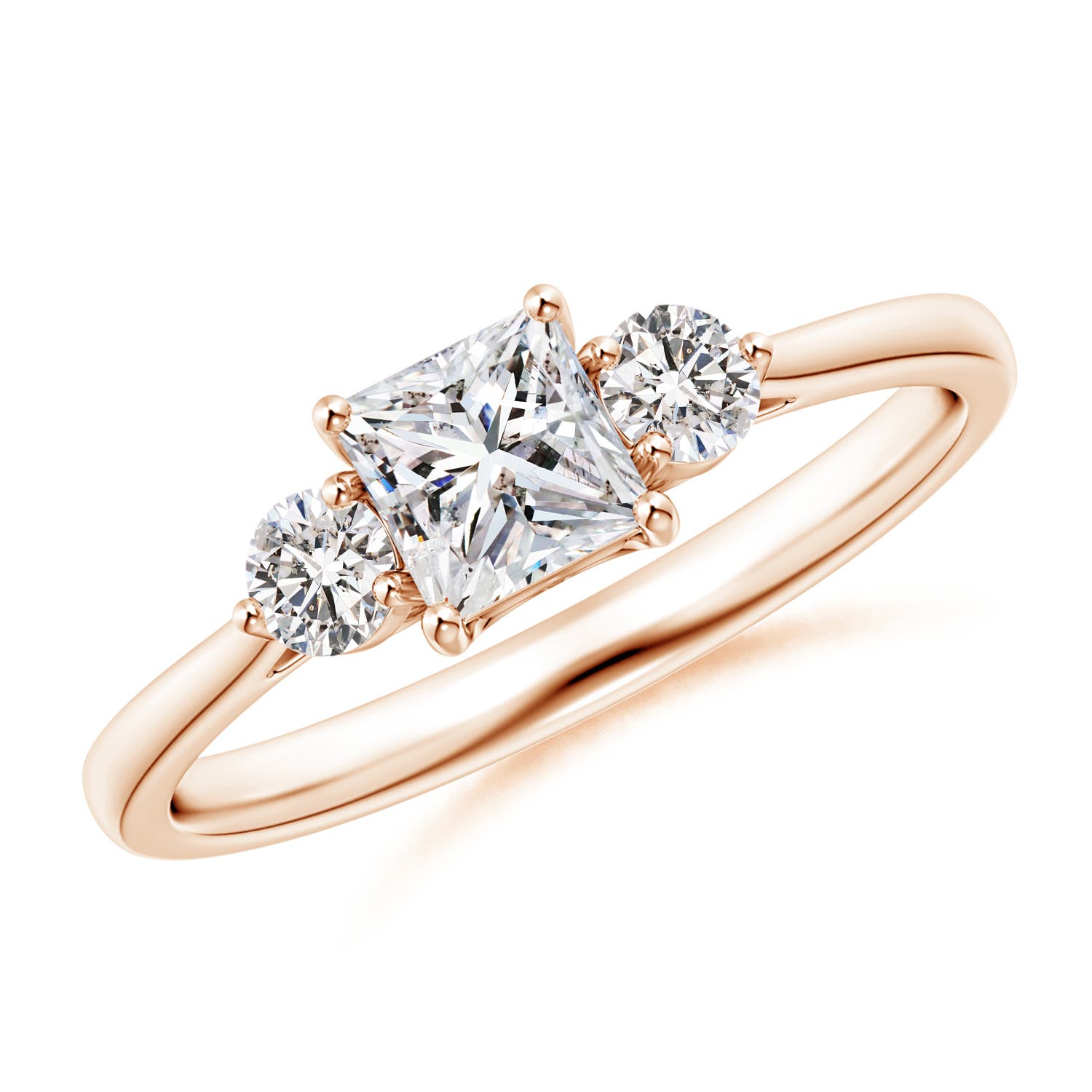 I-J, I1-I2 / 0.75 CT / 14 KT Rose Gold