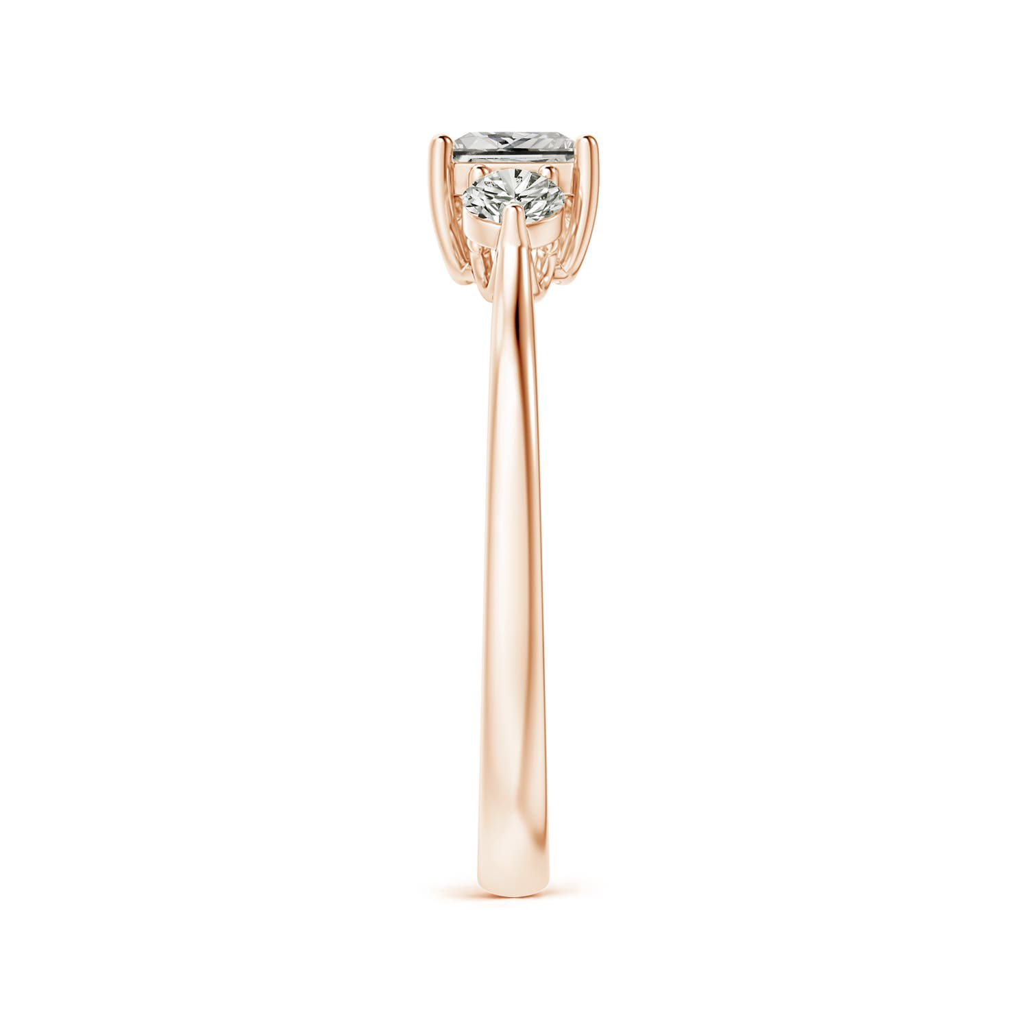 K, I3 / 0.75 CT / 14 KT Rose Gold