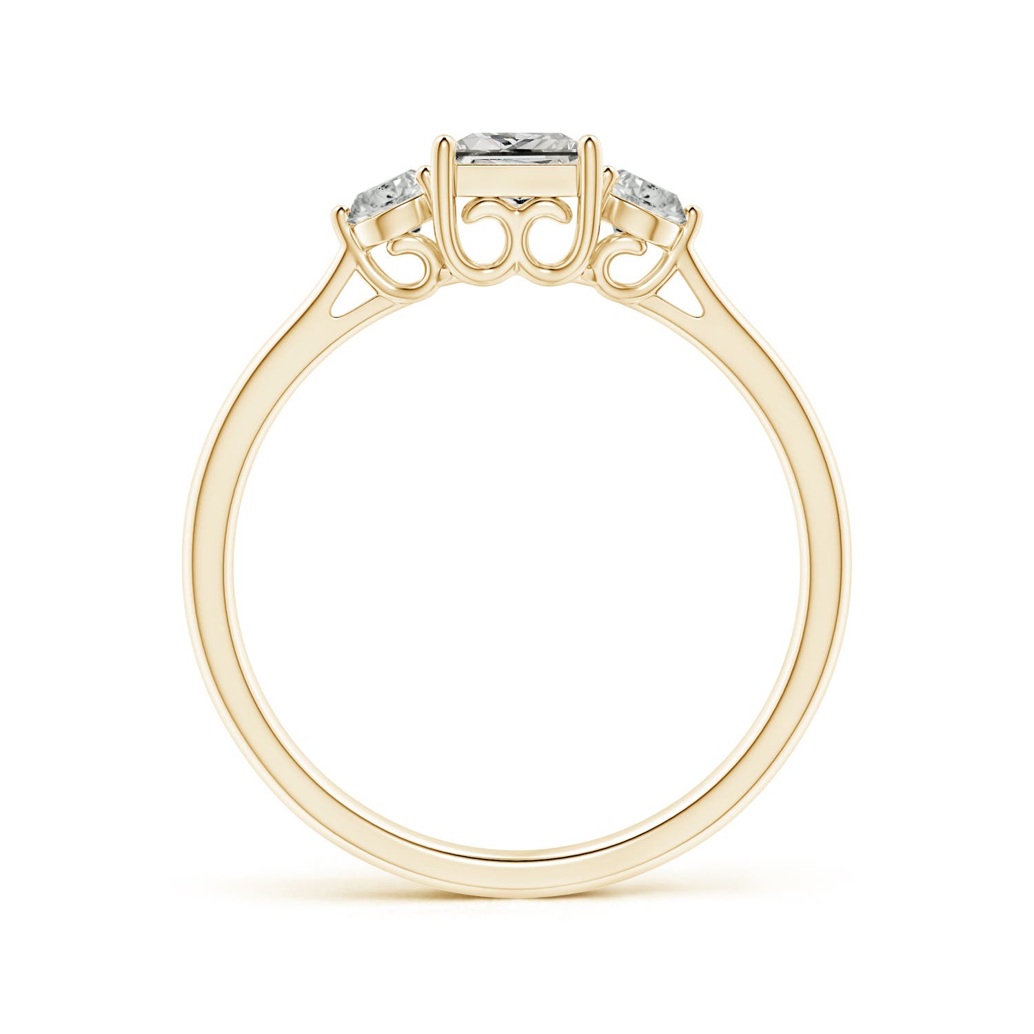 K, I3 / 0.75 CT / 14 KT Yellow Gold