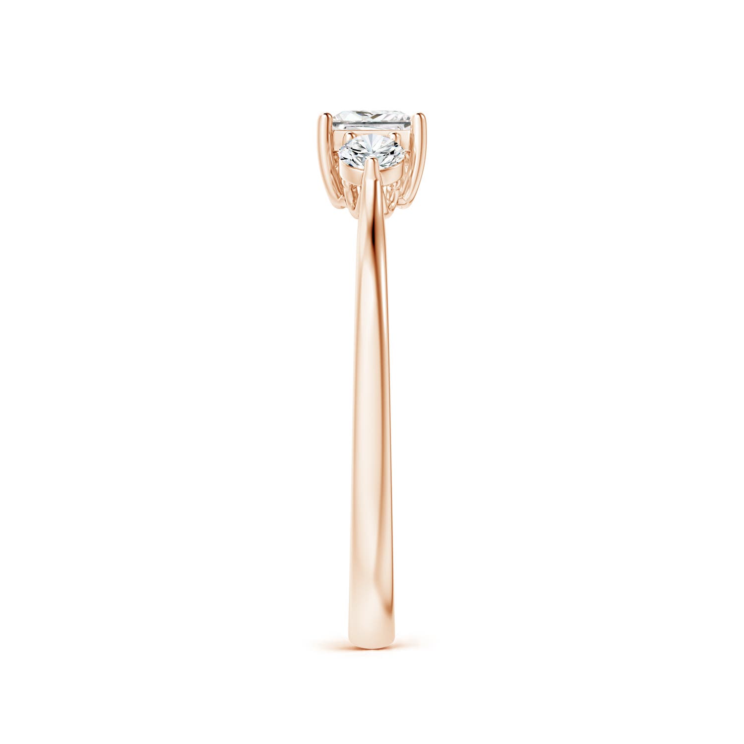 G, VS2 / 0.52 CT / 14 KT Rose Gold