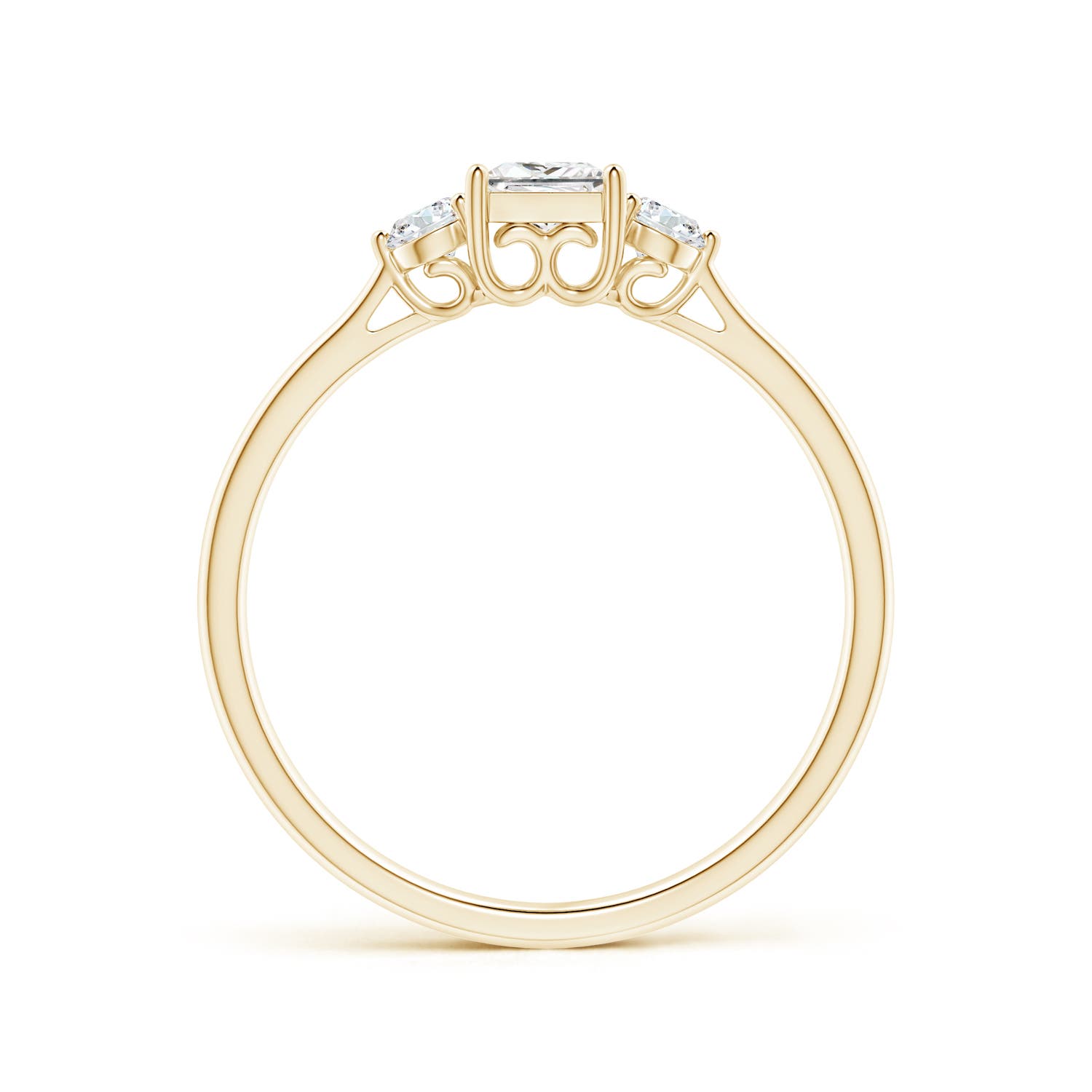 G, VS2 / 0.52 CT / 14 KT Yellow Gold