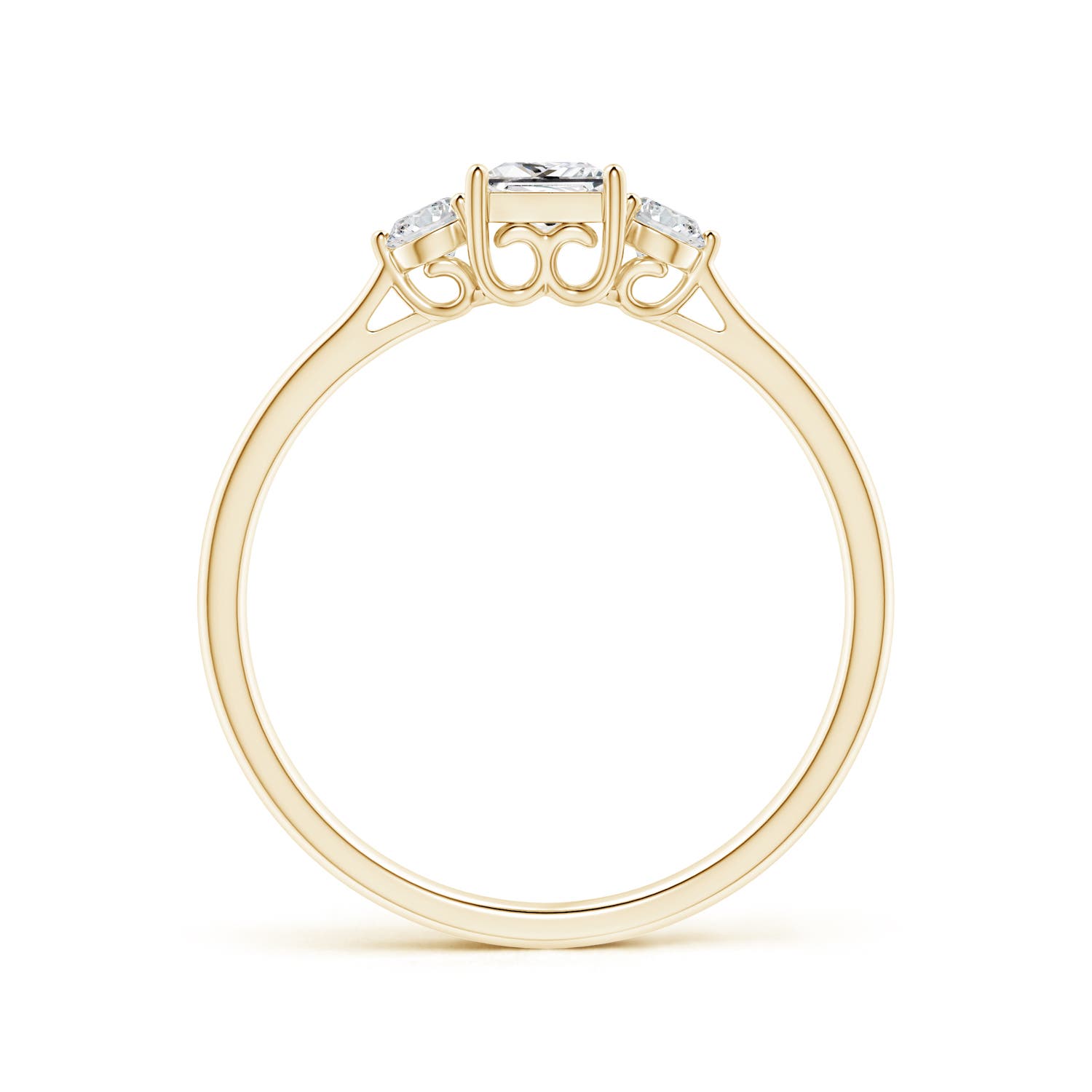 H, SI2 / 0.52 CT / 14 KT Yellow Gold