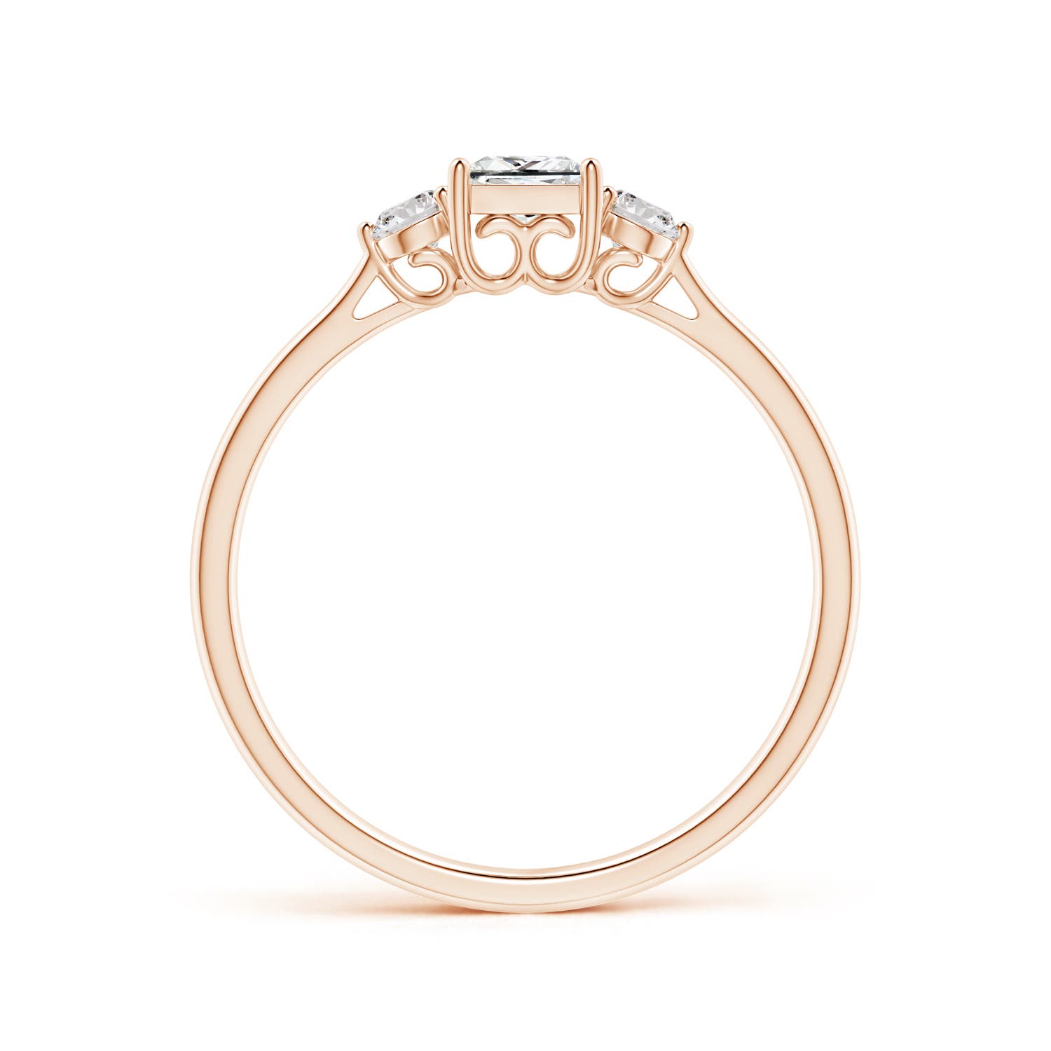 I-J, I1-I2 / 0.52 CT / 14 KT Rose Gold