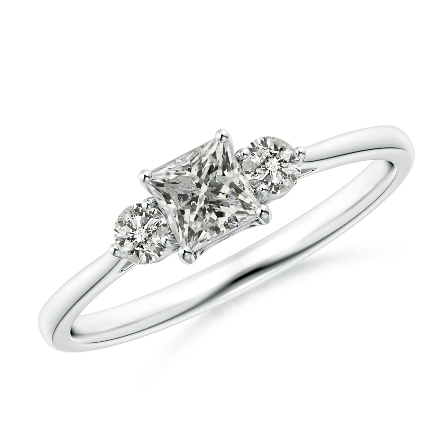 K, I3 / 0.52 CT / 14 KT White Gold