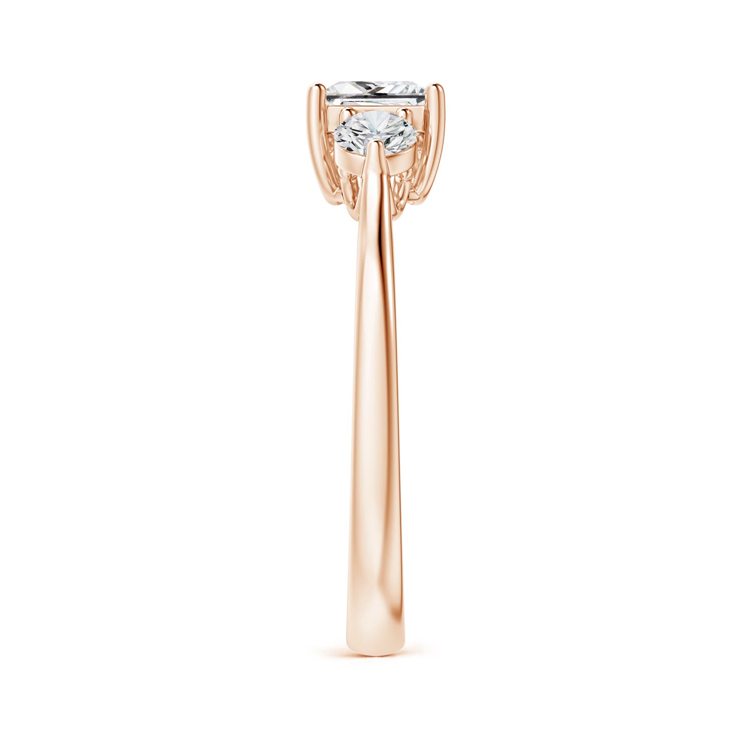 H, SI2 / 0.99 CT / 14 KT Rose Gold