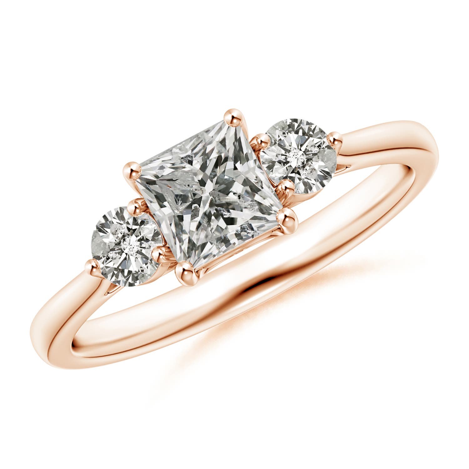 K, I3 / 0.99 CT / 14 KT Rose Gold