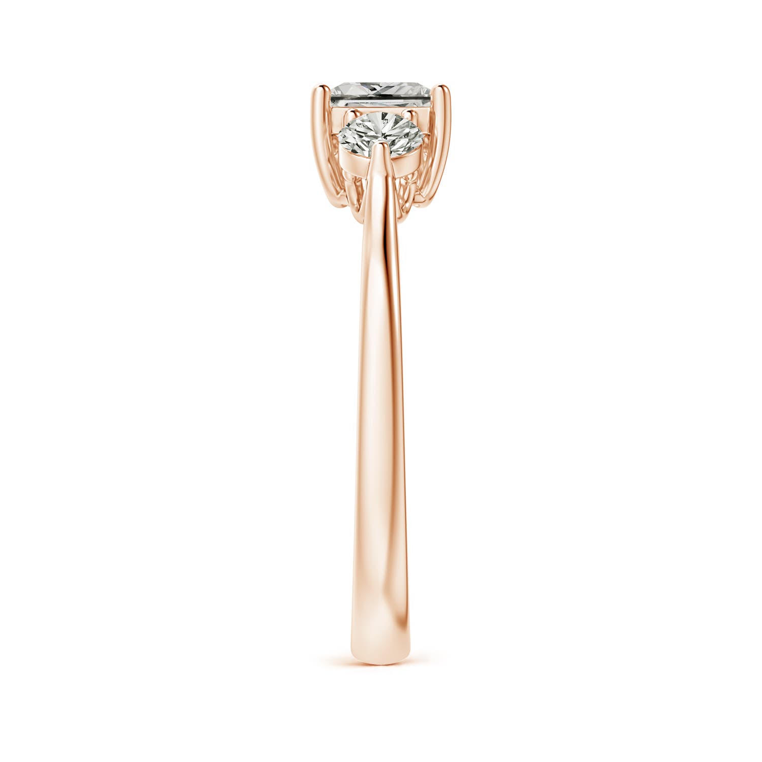 K, I3 / 0.99 CT / 14 KT Rose Gold