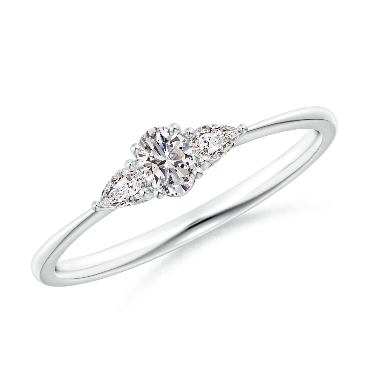 I-J, I1-I2 / 0.22 CT / 14 KT White Gold