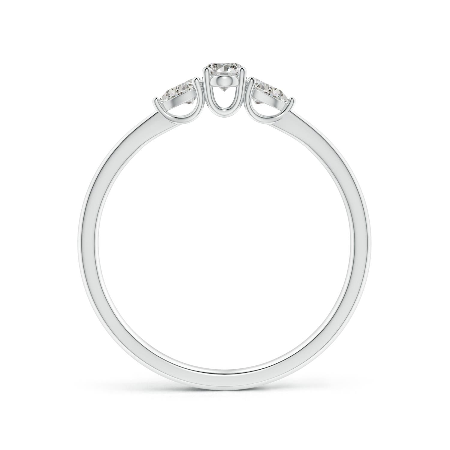 K, I3 / 0.22 CT / 14 KT White Gold