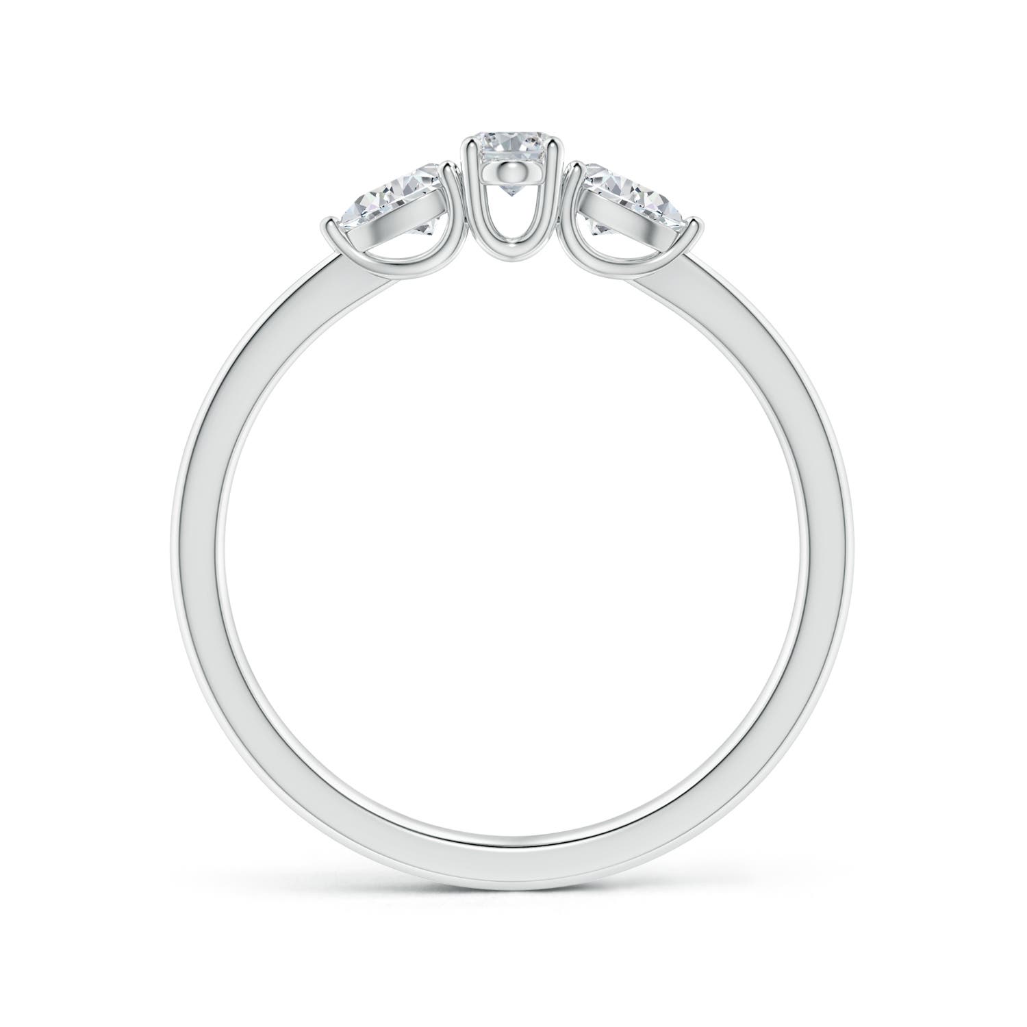 H, SI2 / 0.57 CT / 14 KT White Gold