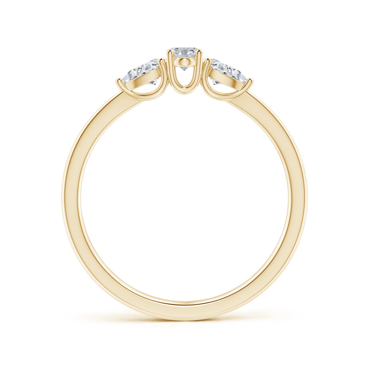 H, SI2 / 0.57 CT / 14 KT Yellow Gold