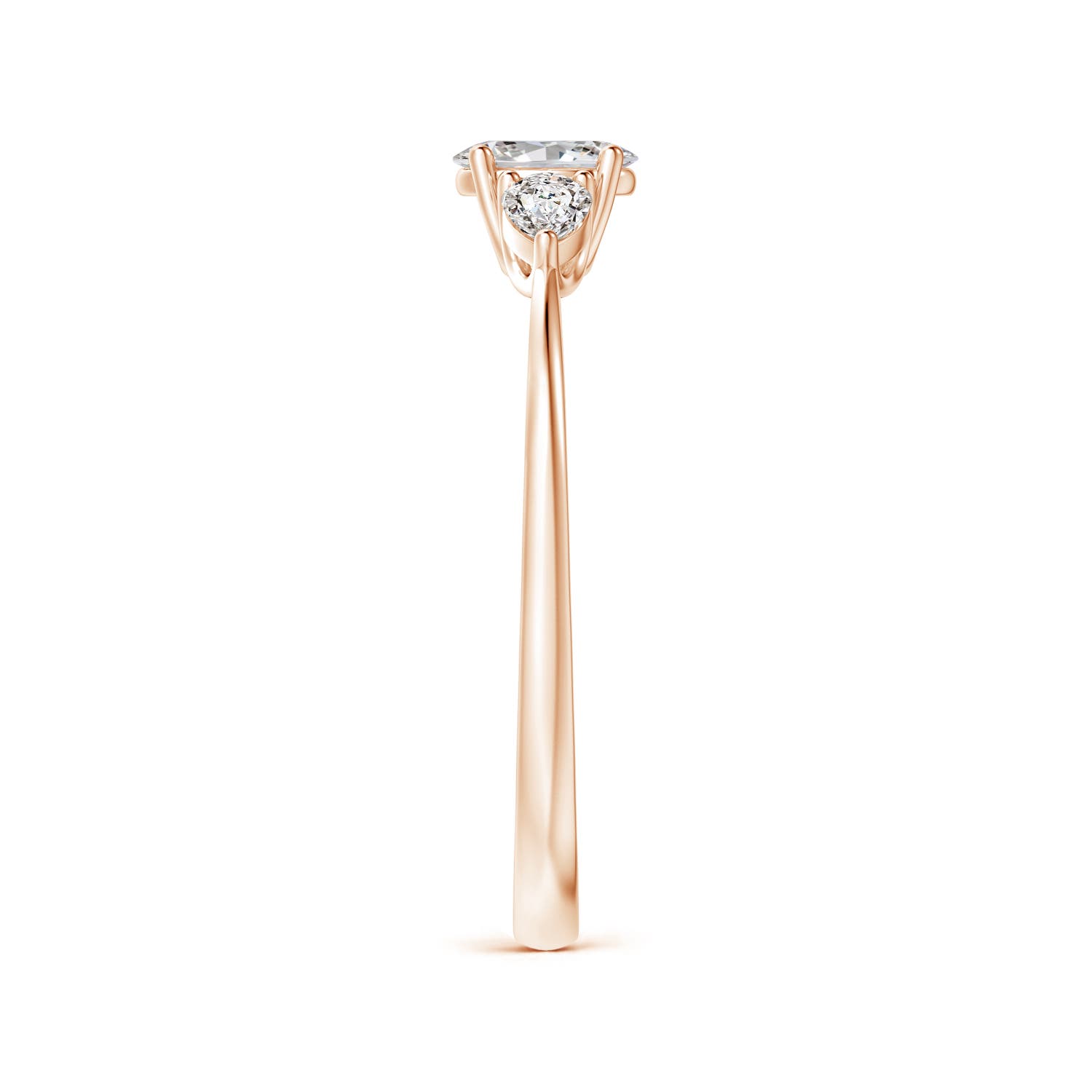 I-J, I1-I2 / 0.57 CT / 14 KT Rose Gold