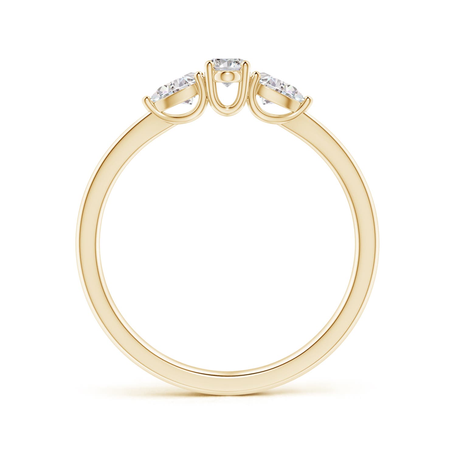 I-J, I1-I2 / 0.57 CT / 14 KT Yellow Gold