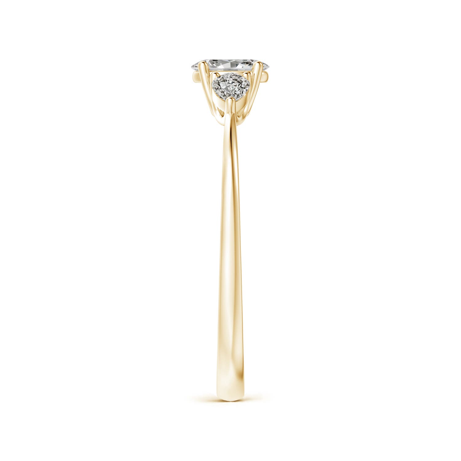 K, I3 / 0.57 CT / 14 KT Yellow Gold