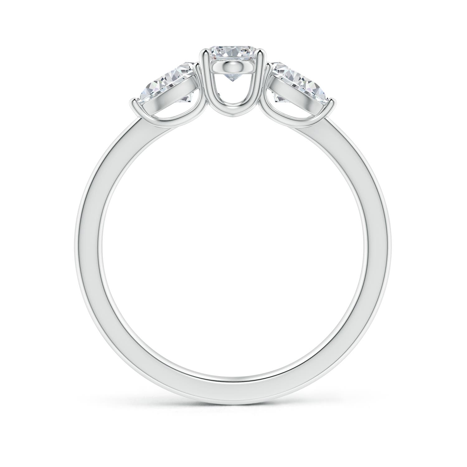 H, SI2 / 0.83 CT / 14 KT White Gold