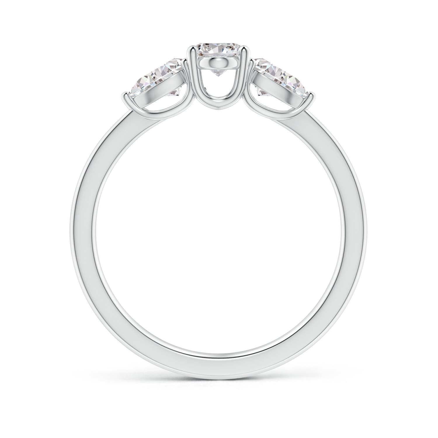 I-J, I1-I2 / 0.83 CT / 14 KT White Gold