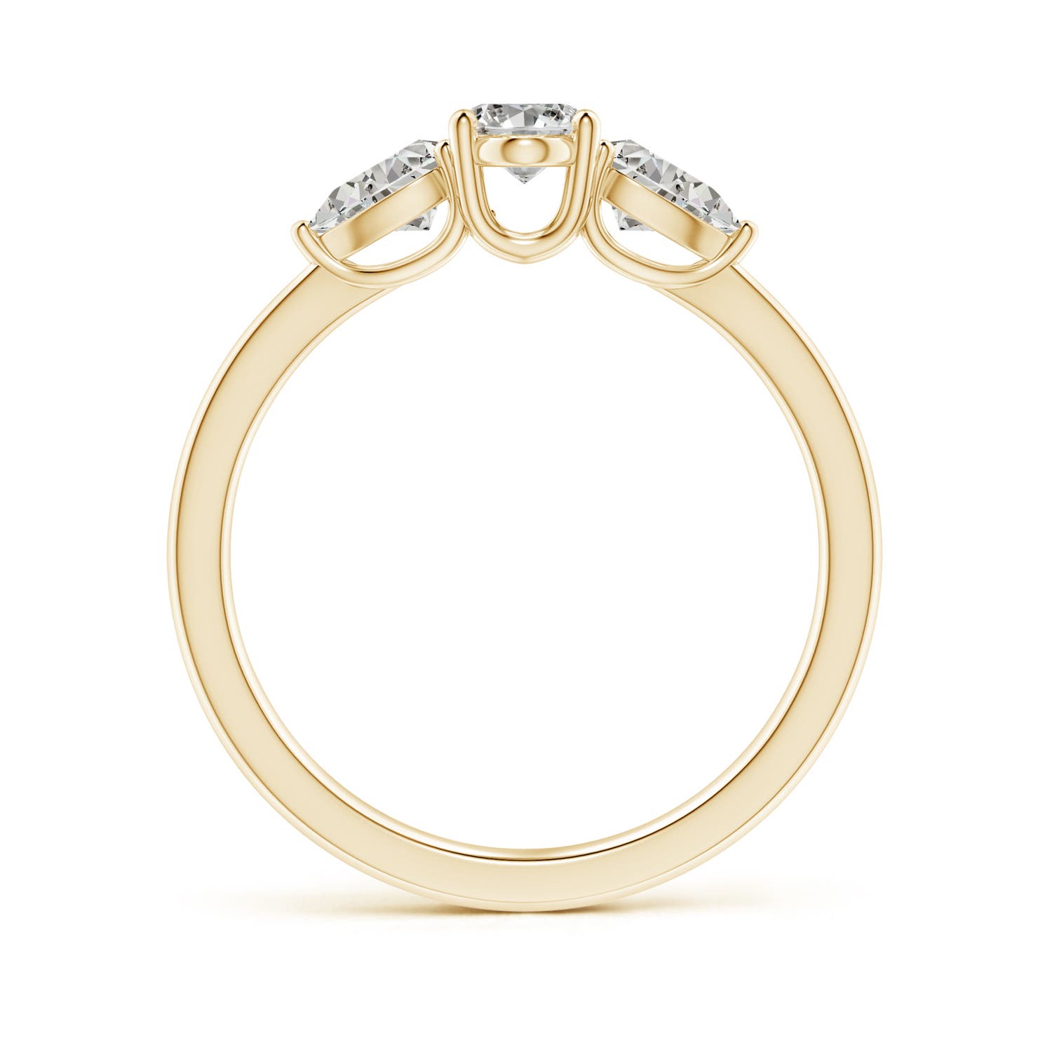 K, I3 / 0.83 CT / 14 KT Yellow Gold