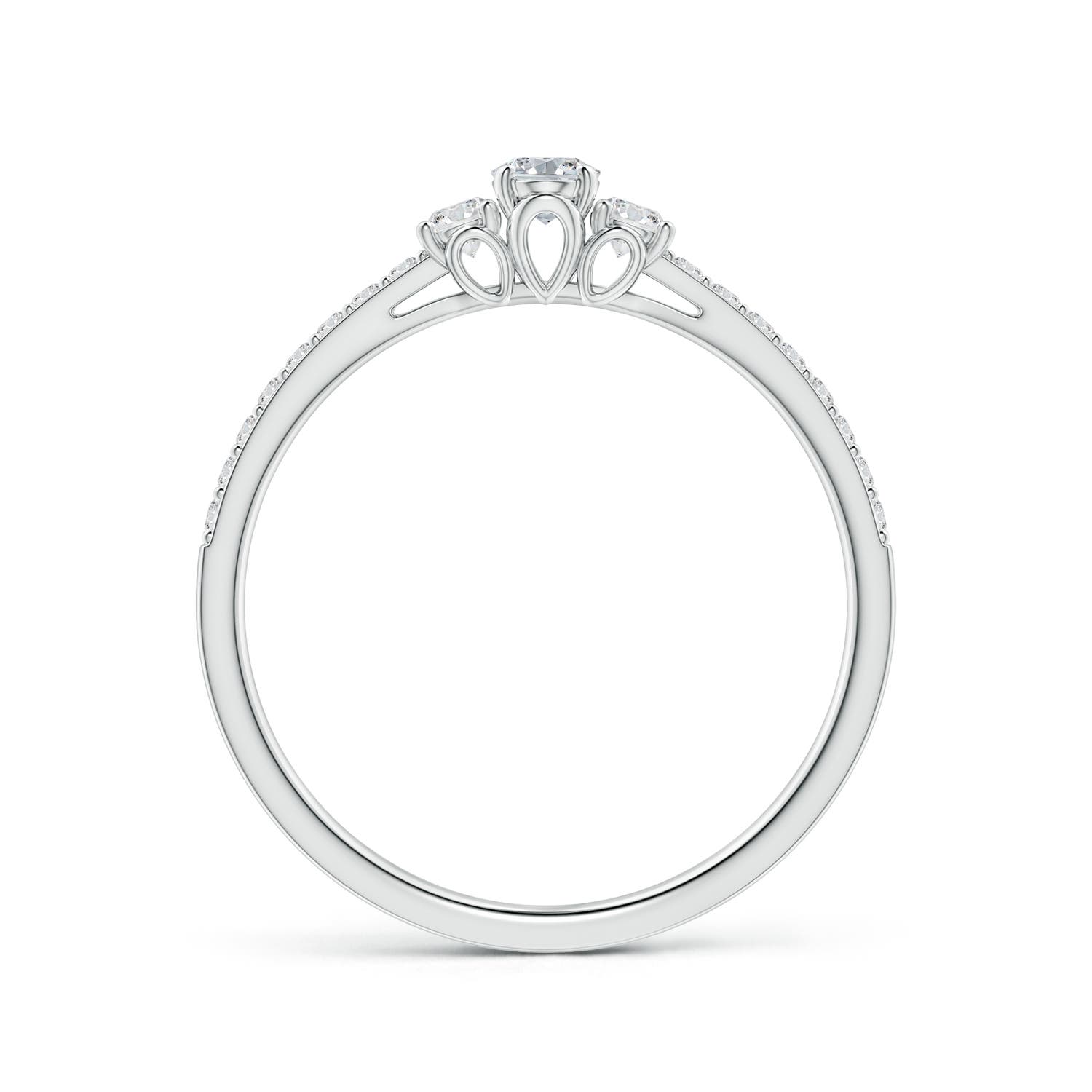 H, SI2 / 0.32 CT / 14 KT White Gold