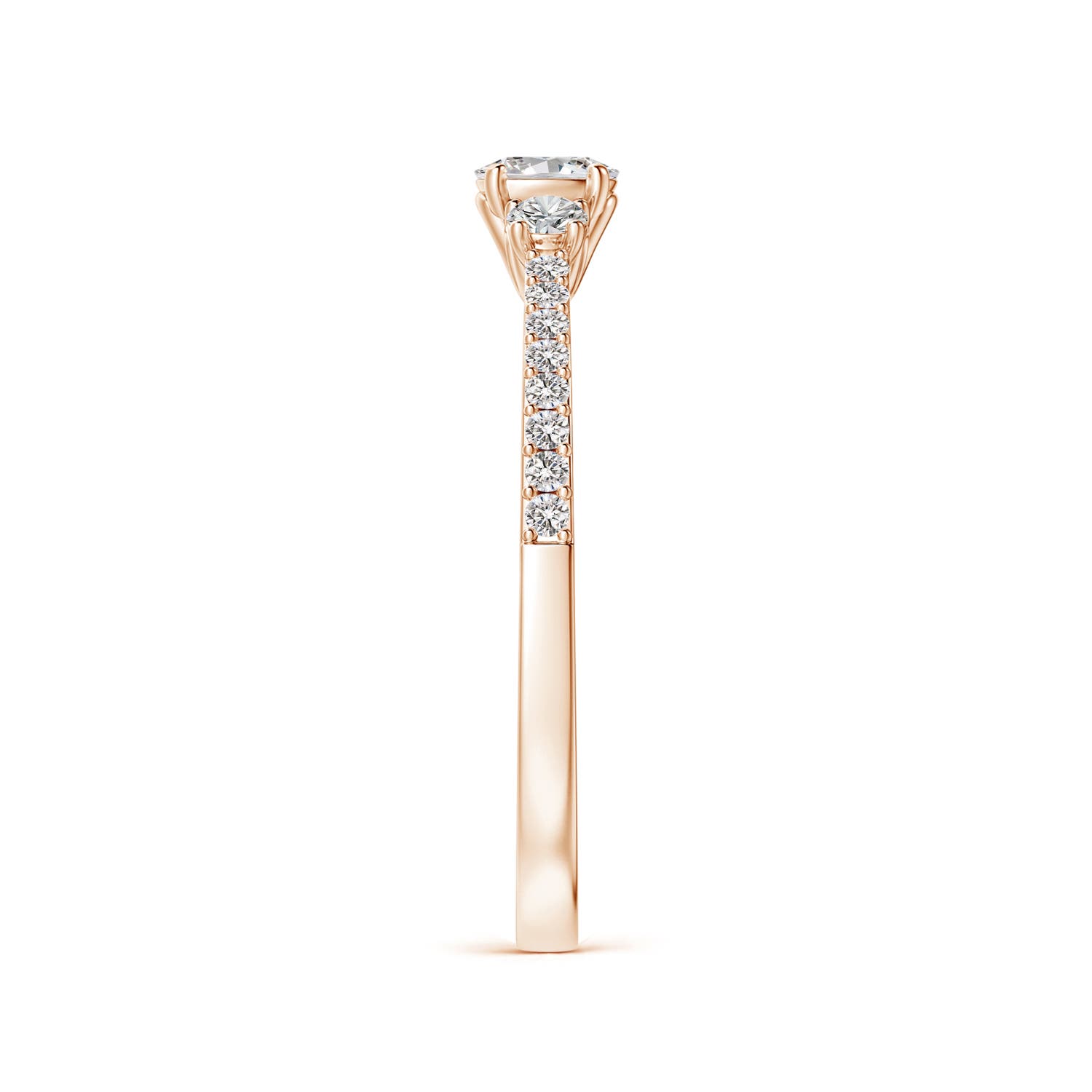 I-J, I1-I2 / 0.32 CT / 14 KT Rose Gold