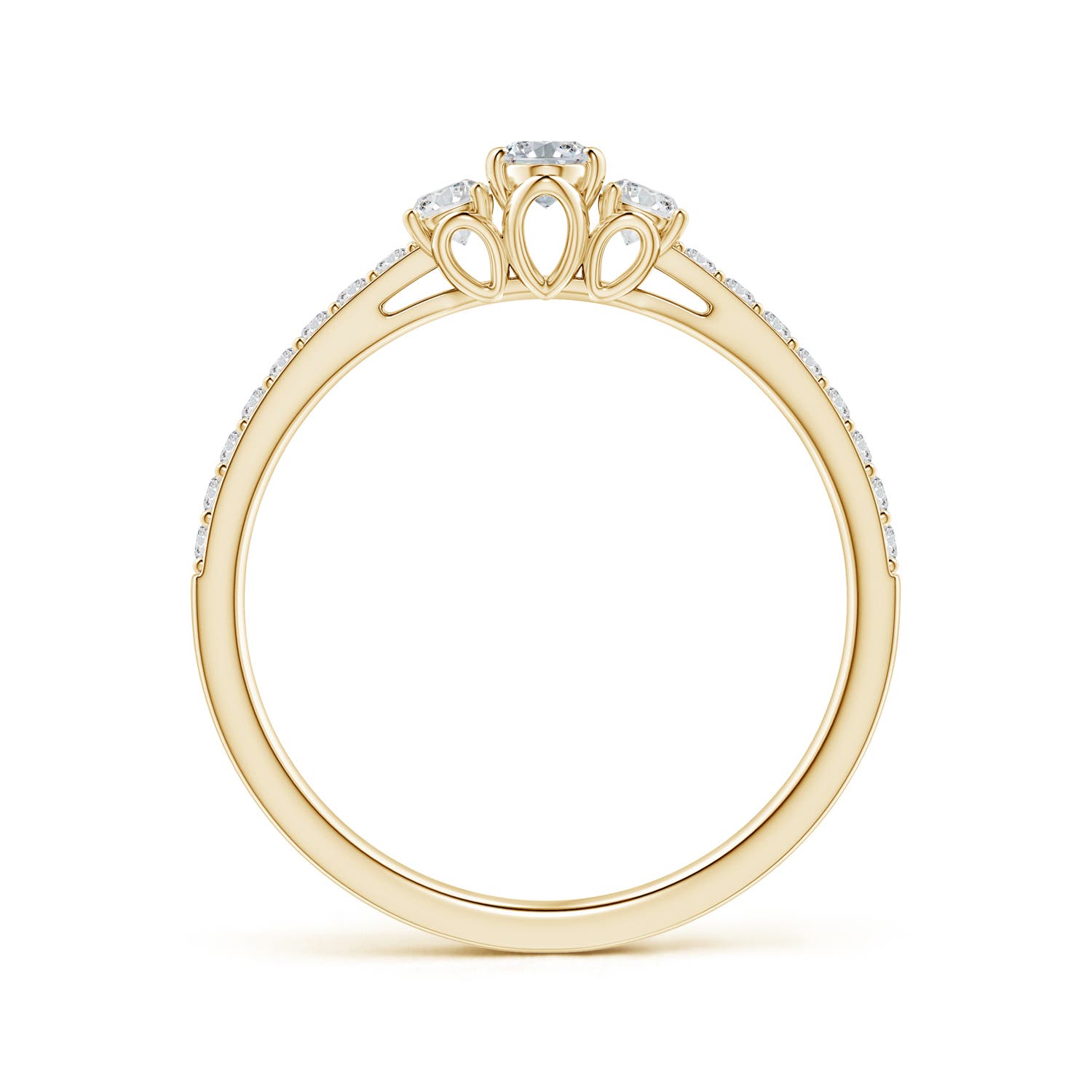 H, SI2 / 0.51 CT / 14 KT Yellow Gold