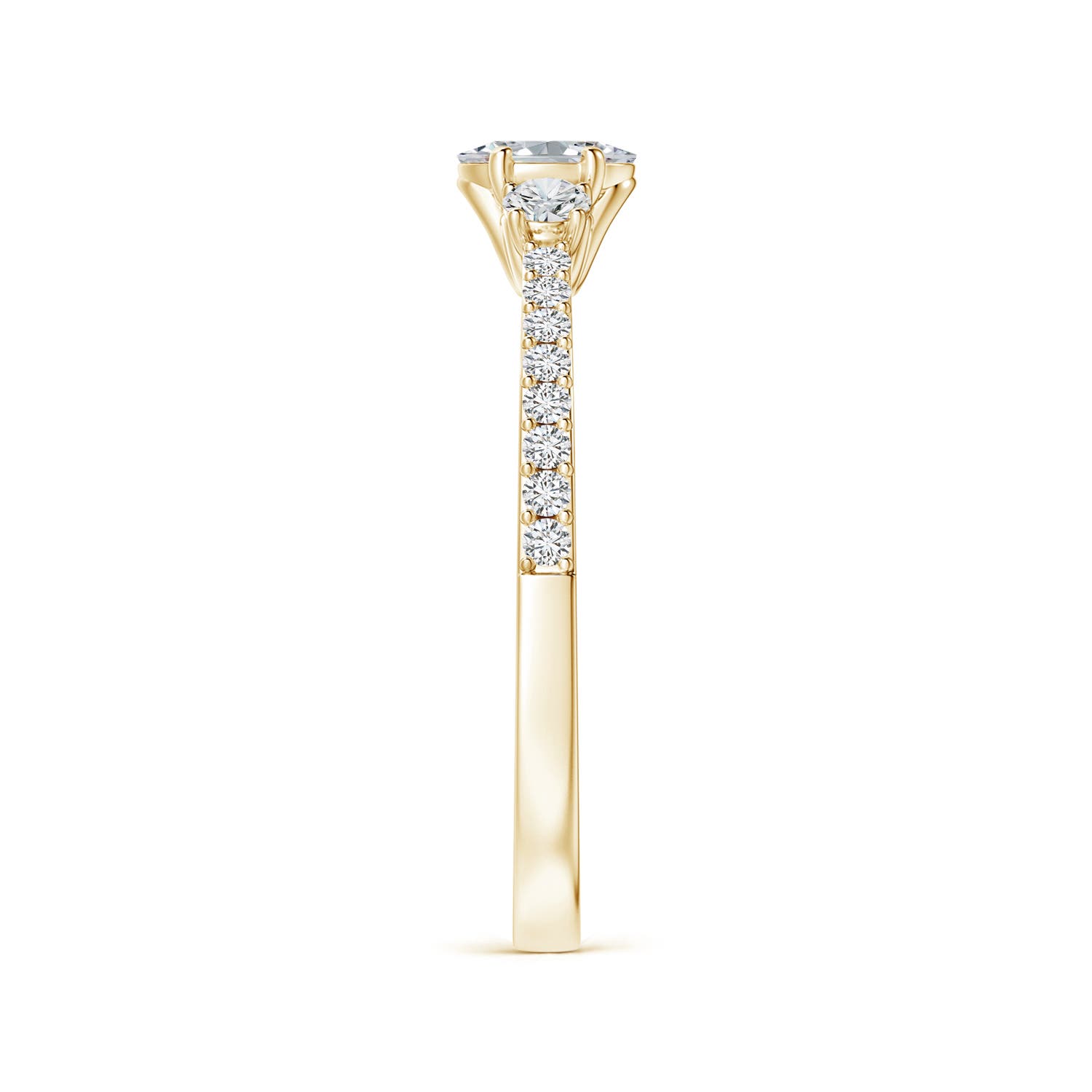 H, SI2 / 0.51 CT / 14 KT Yellow Gold