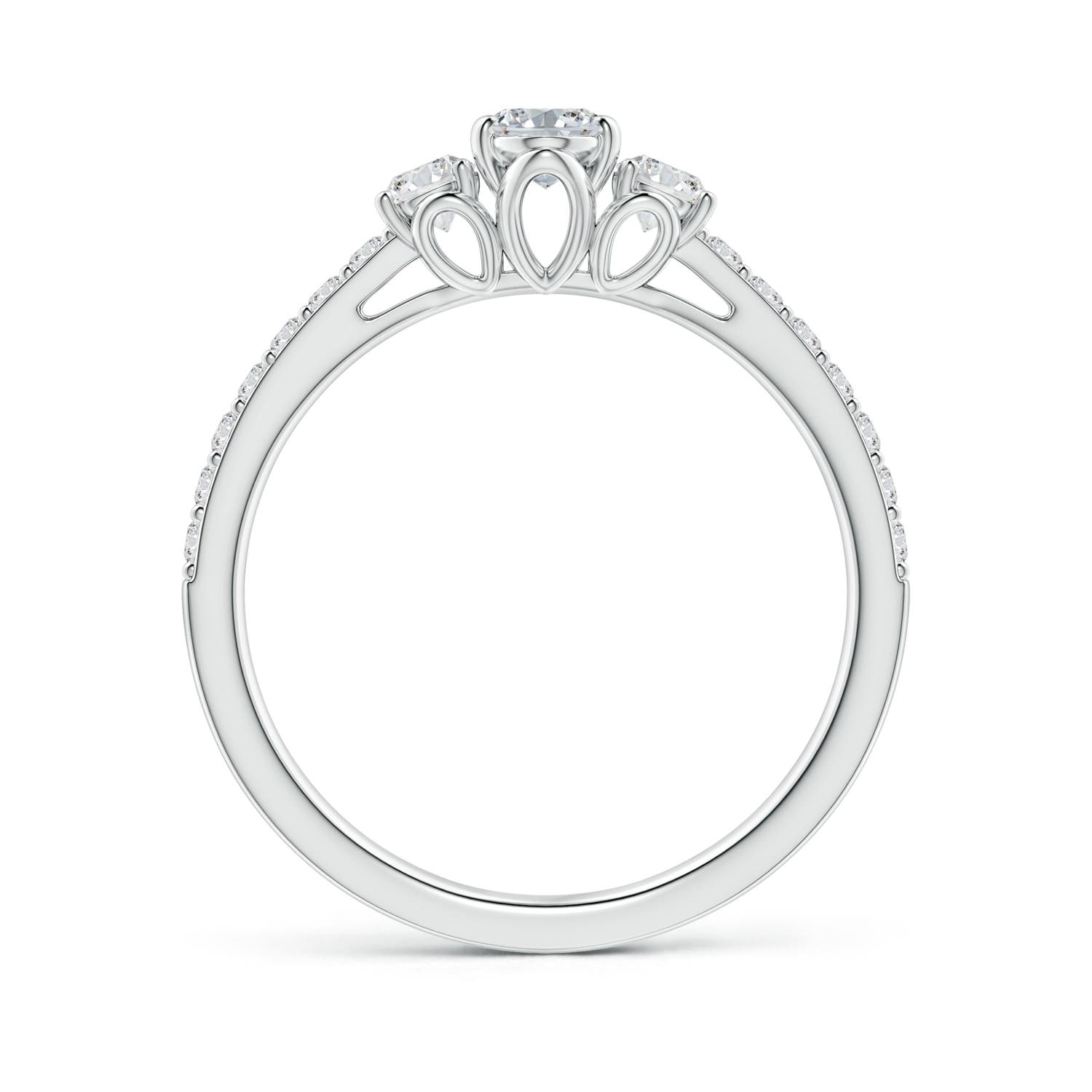 H, SI2 / 0.82 CT / 14 KT White Gold