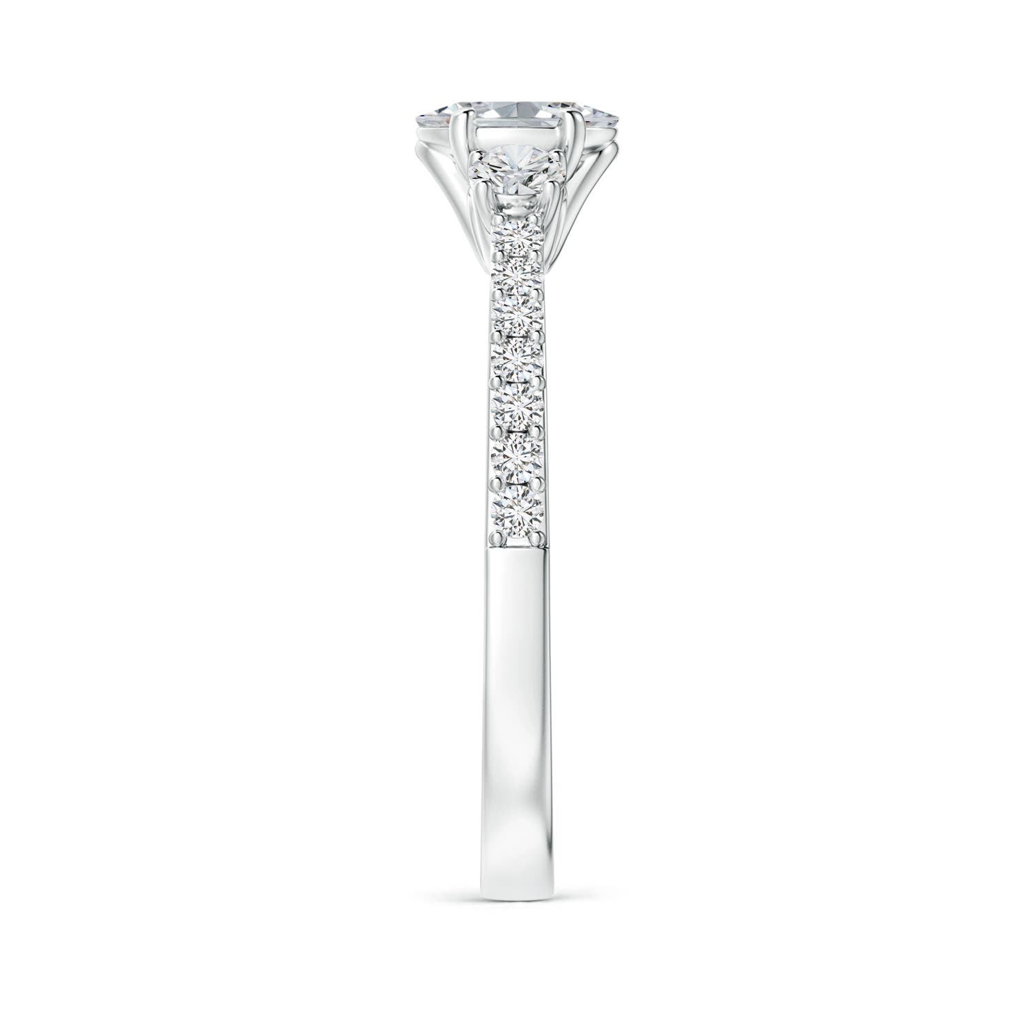 H, SI2 / 0.82 CT / 14 KT White Gold