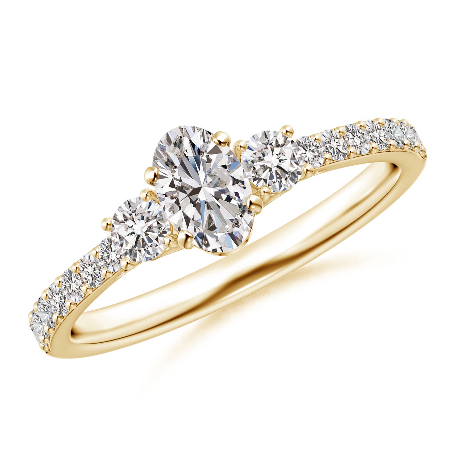 I-J, I1-I2 / 0.82 CT / 14 KT Yellow Gold