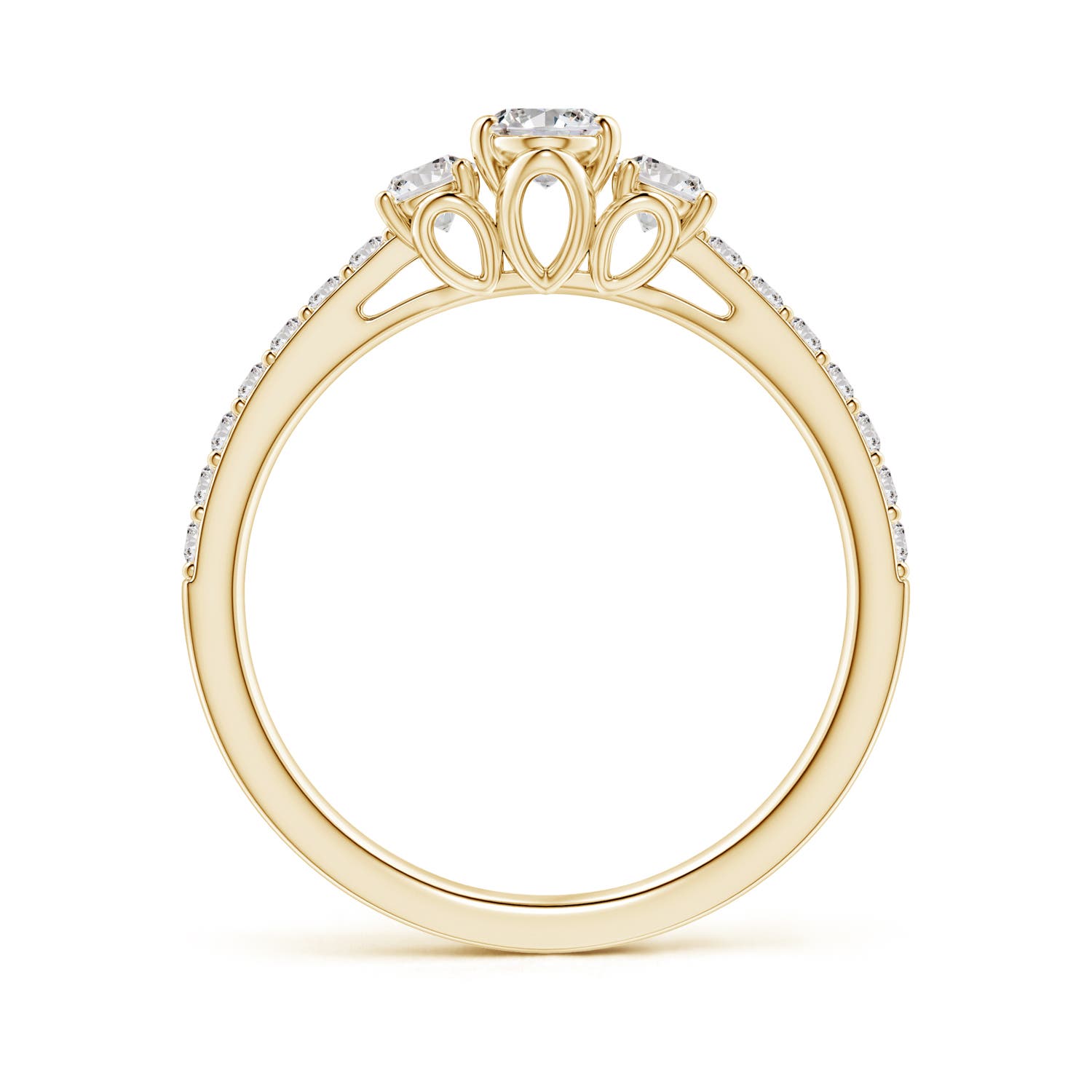 I-J, I1-I2 / 0.82 CT / 14 KT Yellow Gold