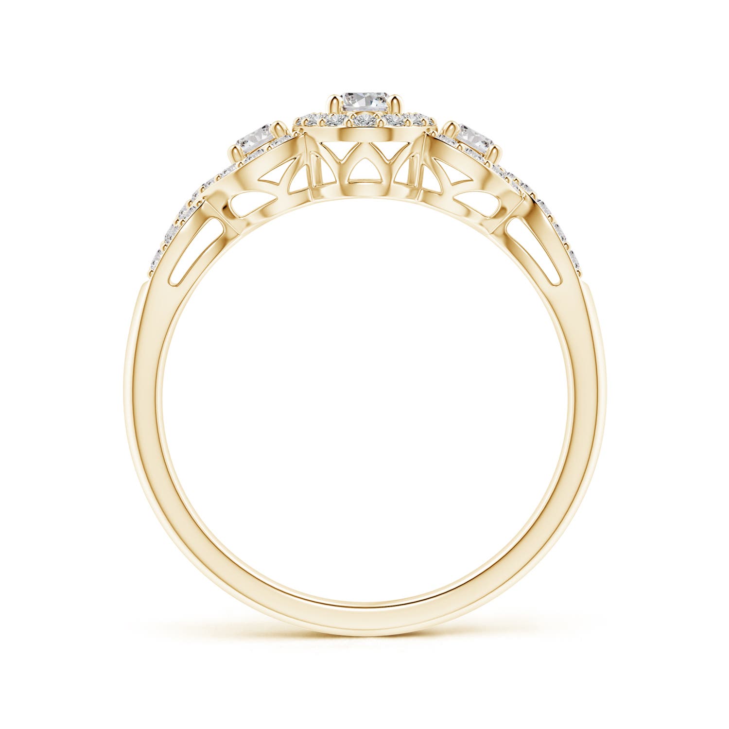 I-J, I1-I2 / 0.62 CT / 14 KT Yellow Gold