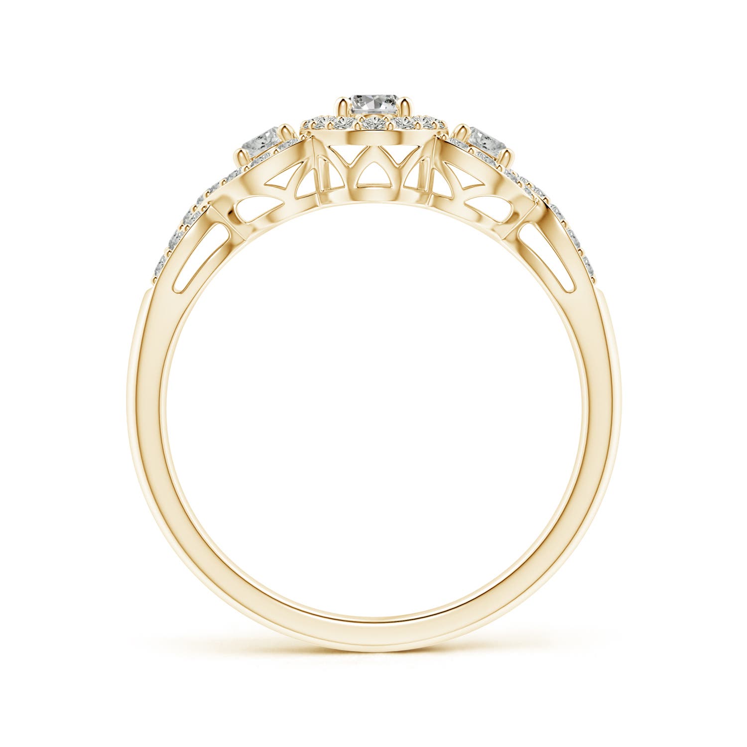 K, I3 / 0.62 CT / 14 KT Yellow Gold