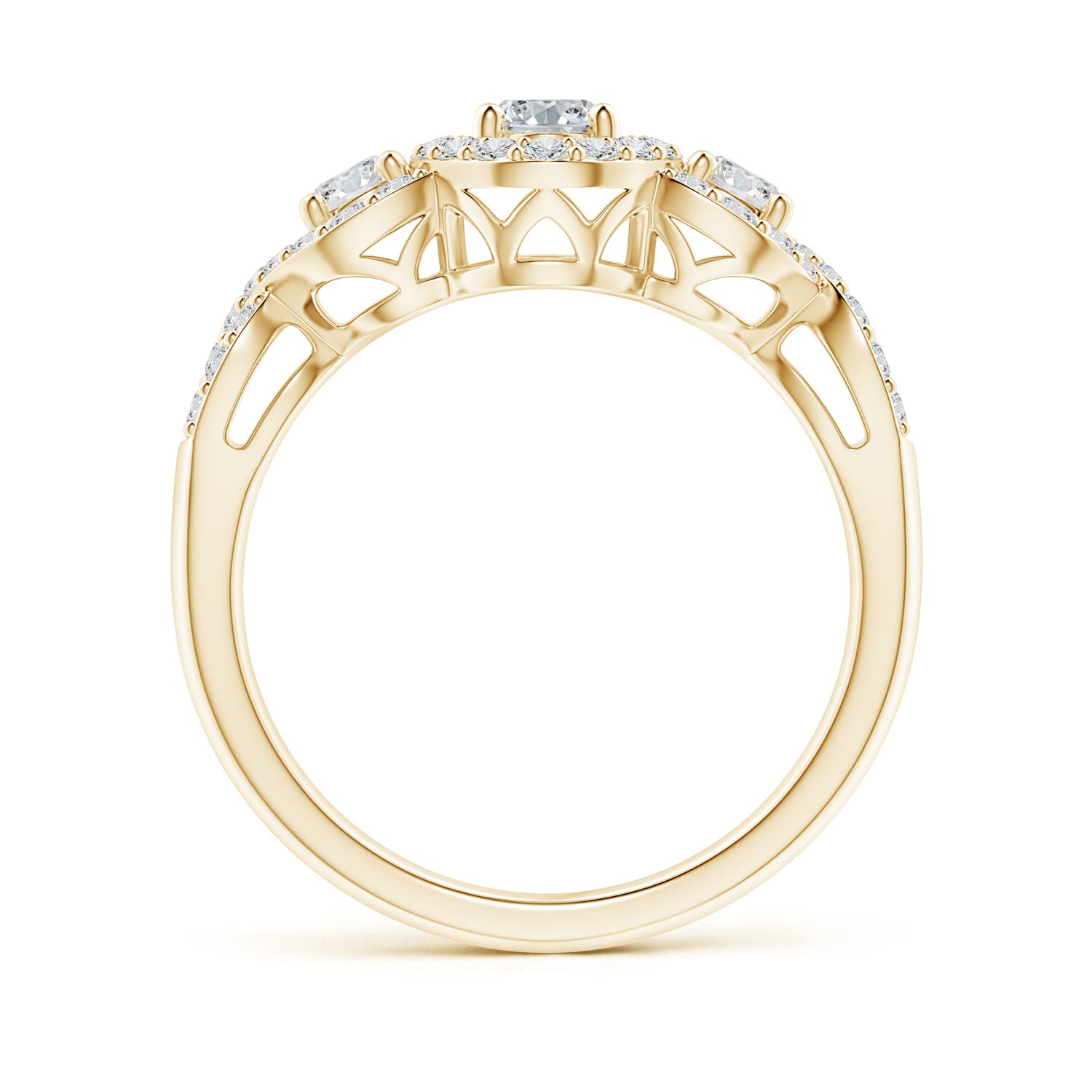 H, SI2 / 0.99 CT / 14 KT Yellow Gold