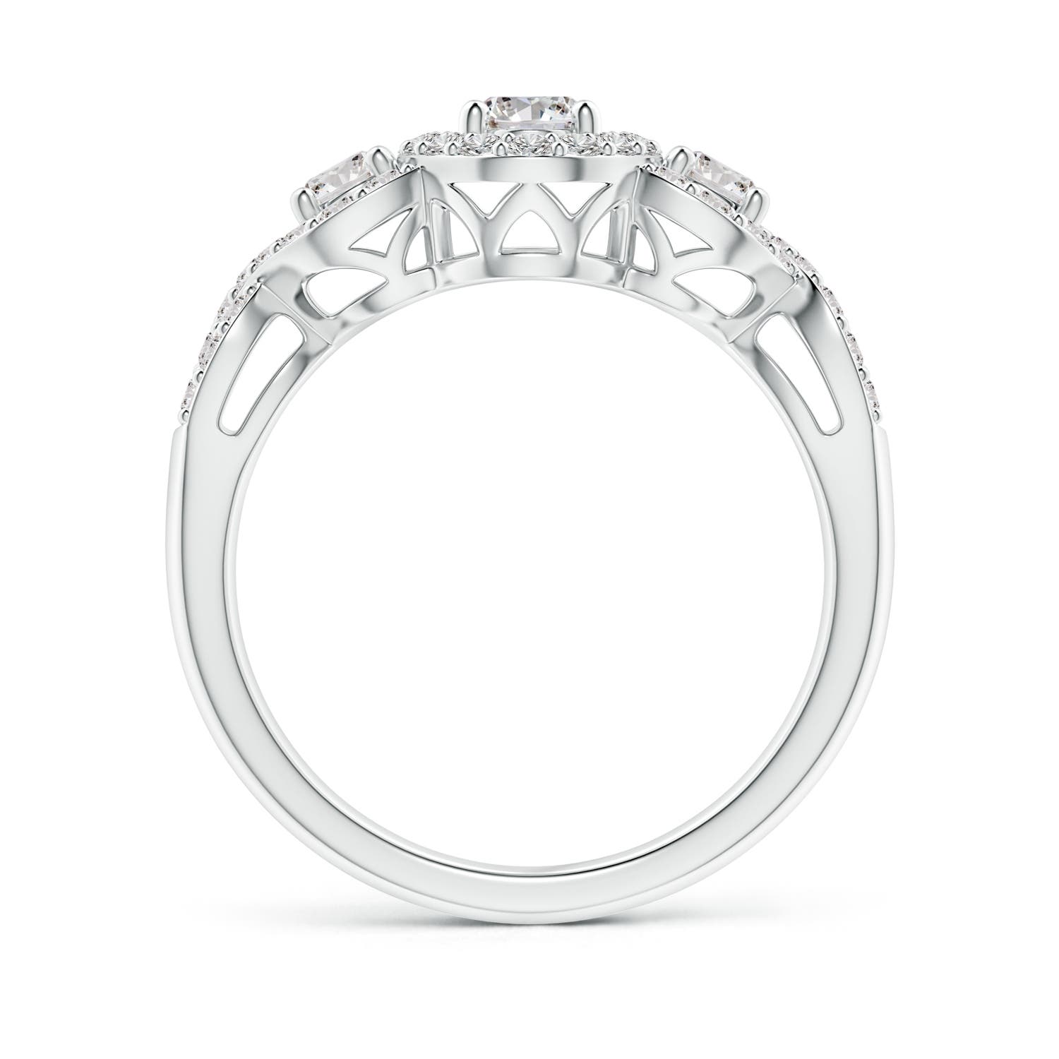 I-J, I1-I2 / 0.99 CT / 14 KT White Gold