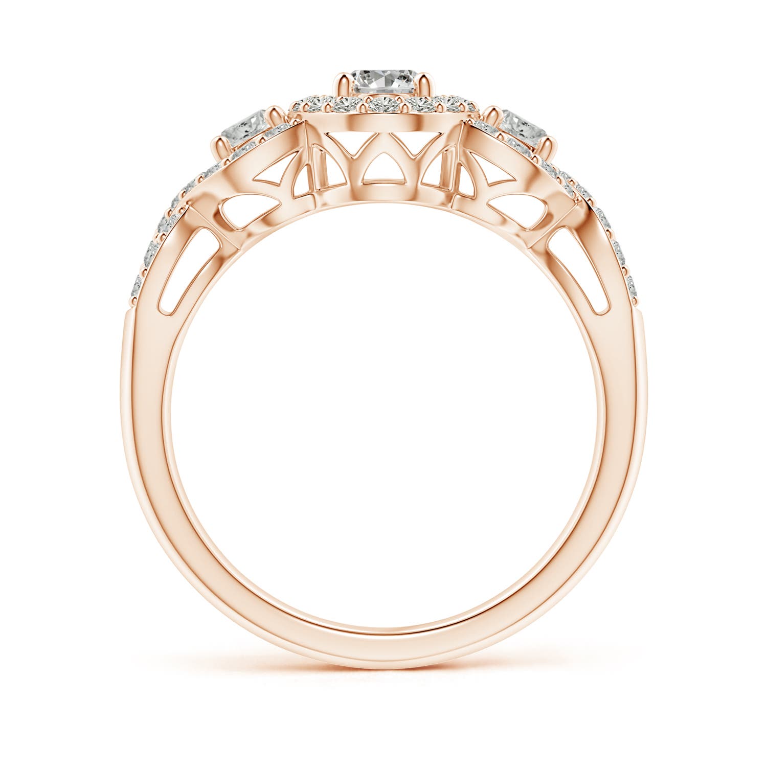 K, I3 / 0.99 CT / 14 KT Rose Gold