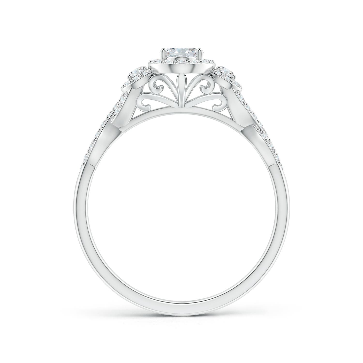 G, VS2 / 0.75 CT / 14 KT White Gold