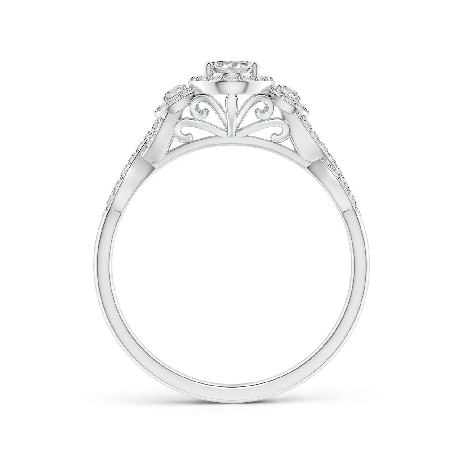 I-J, I1-I2 / 0.75 CT / 14 KT White Gold