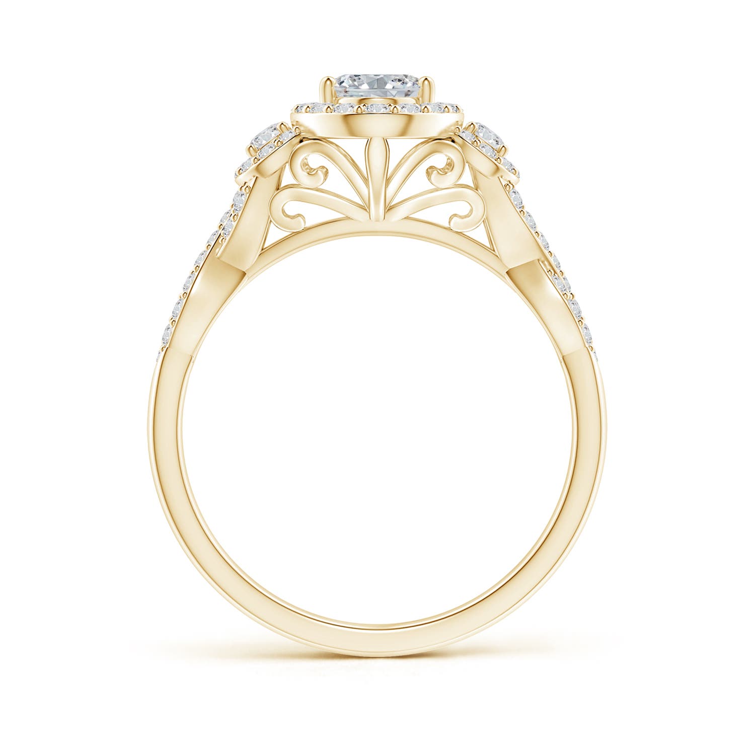 H, SI2 / 1.17 CT / 14 KT Yellow Gold