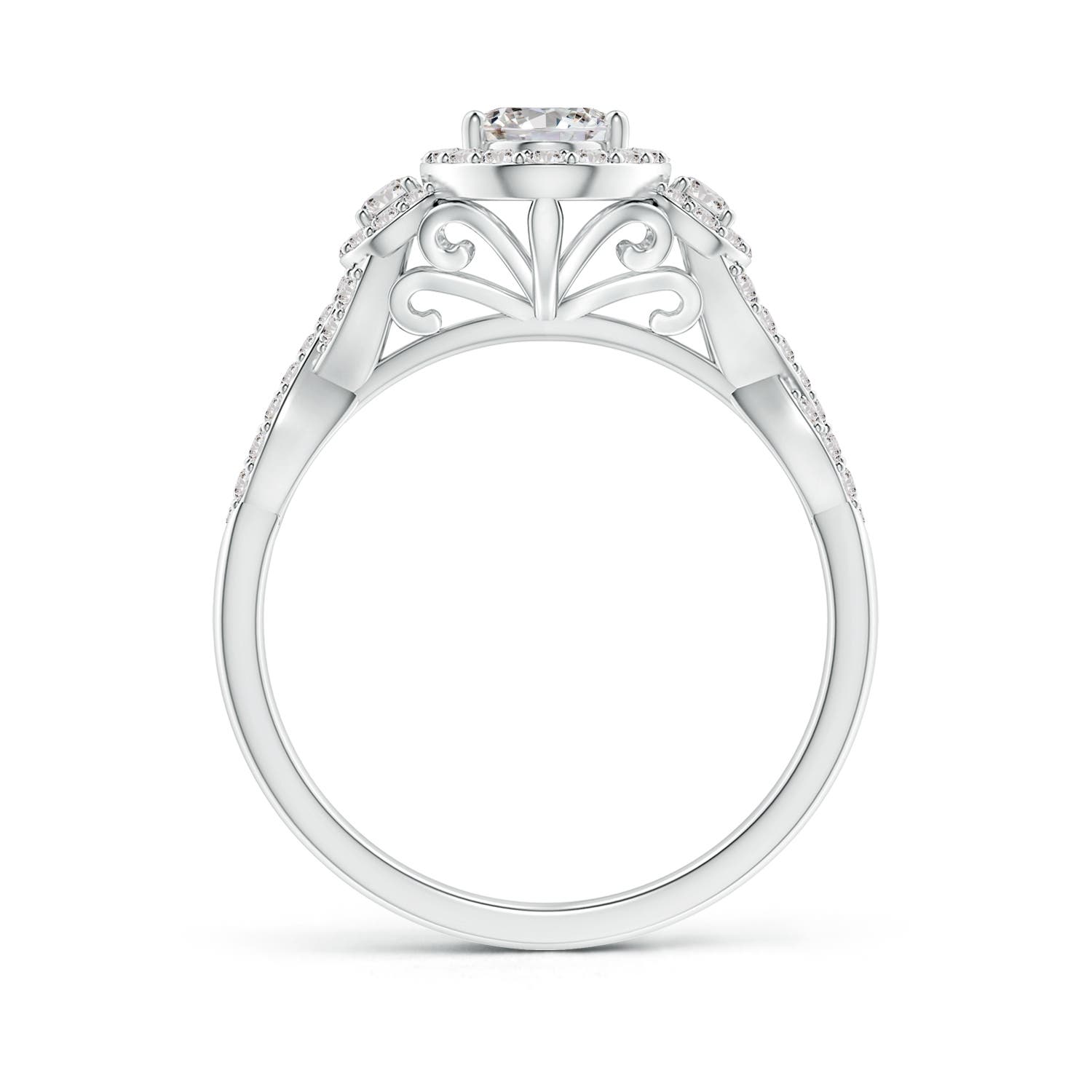 I-J, I1-I2 / 1.17 CT / 14 KT White Gold