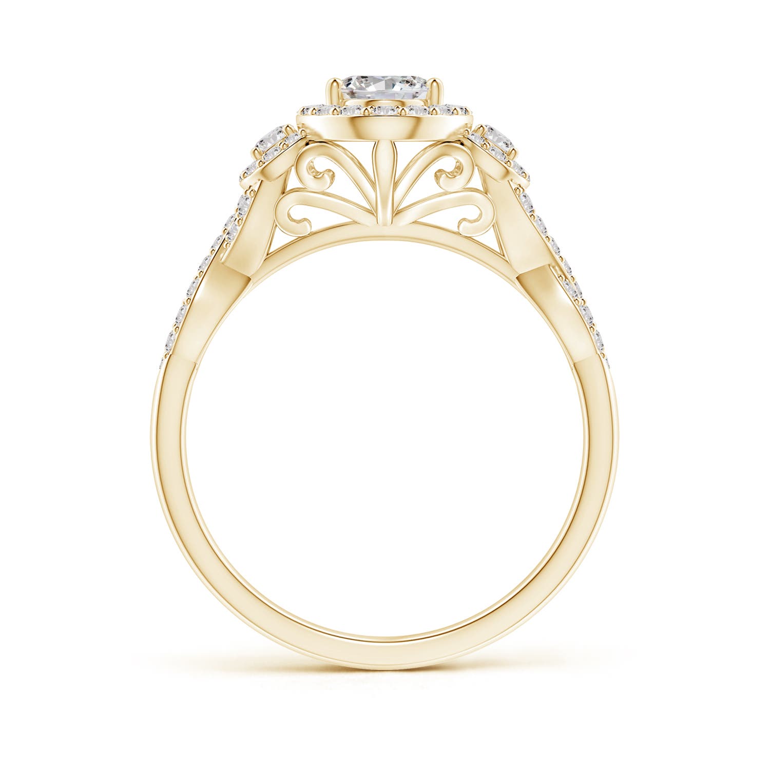 I-J, I1-I2 / 1.17 CT / 14 KT Yellow Gold