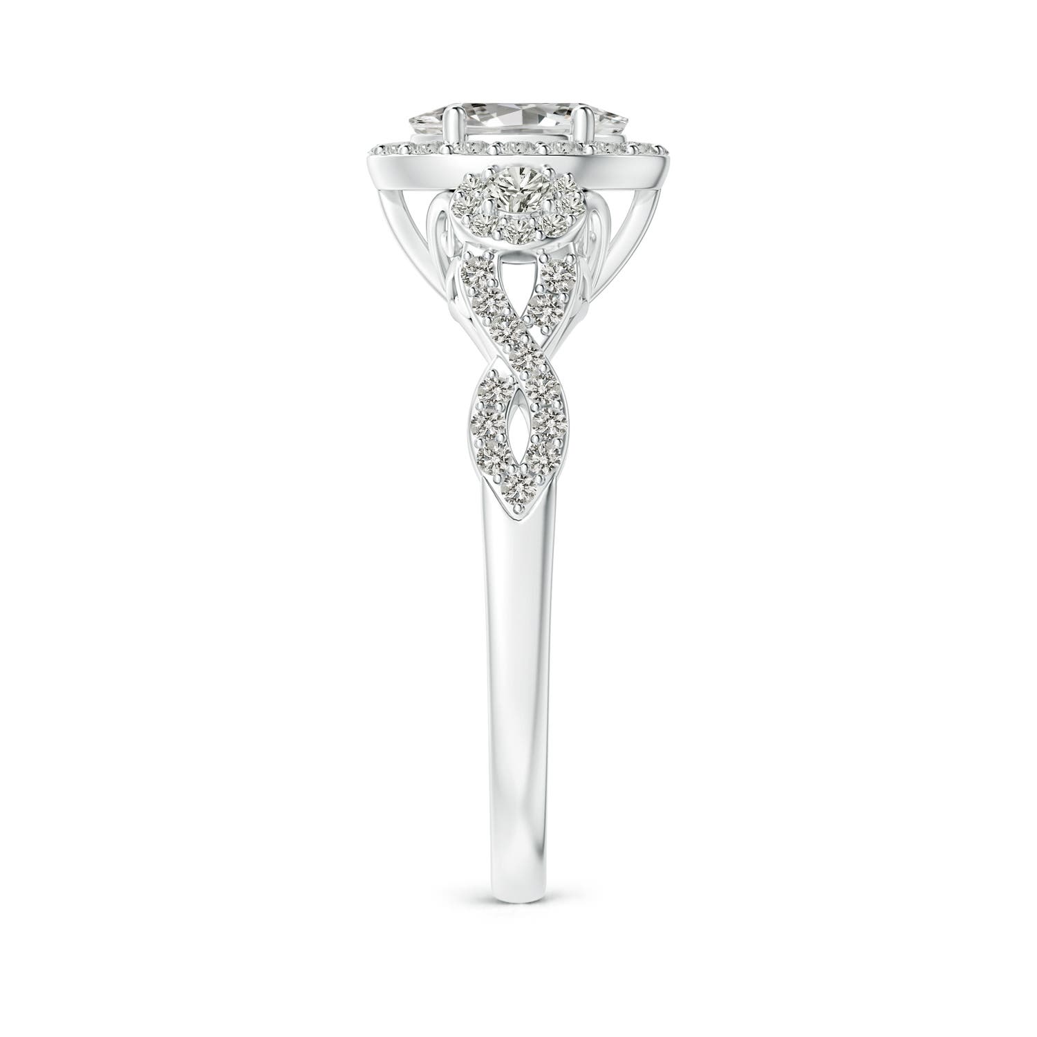 K, I3 / 1.17 CT / 14 KT White Gold