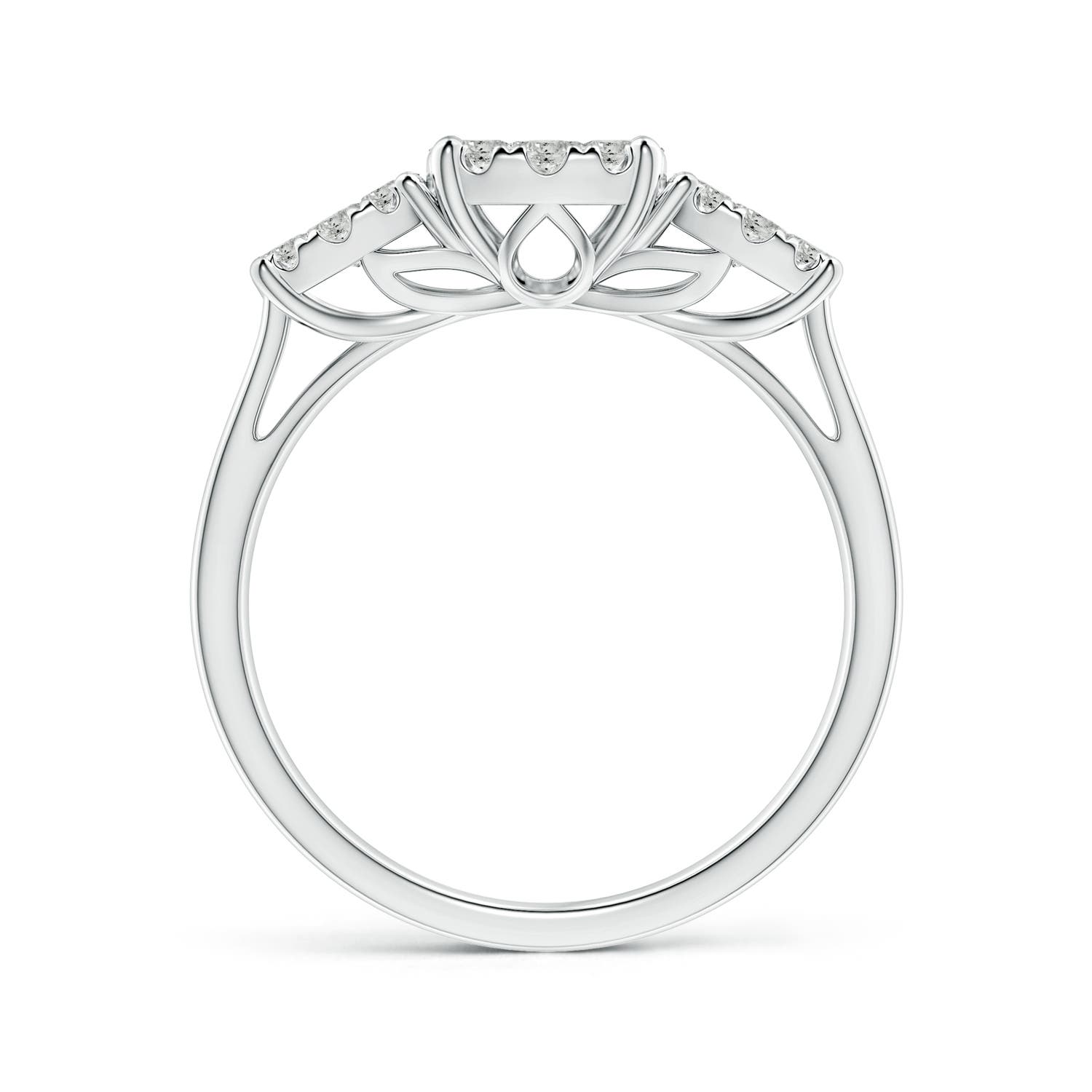 K, I3 / 1 CT / 14 KT White Gold