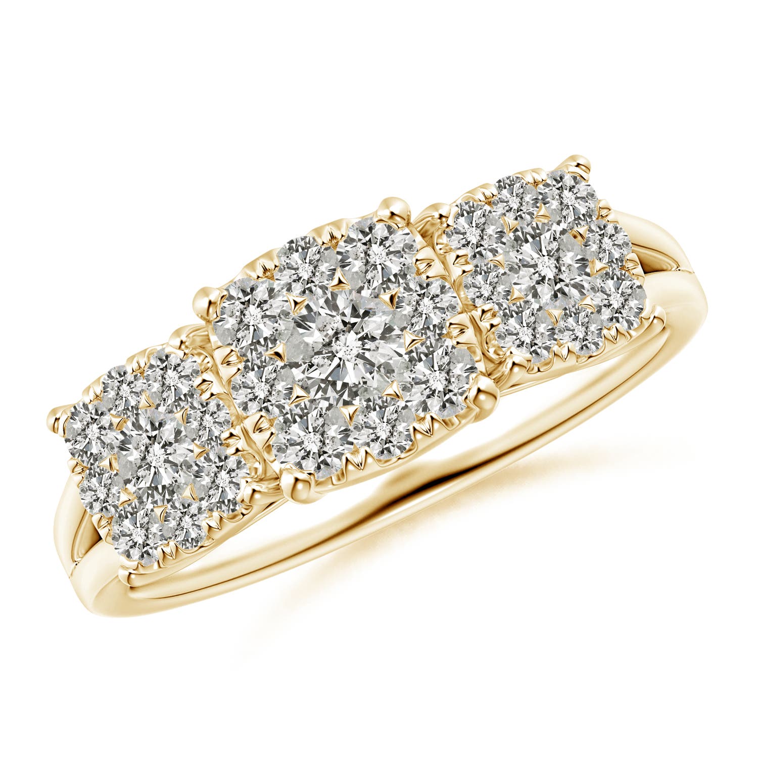 K, I3 / 1 CT / 14 KT Yellow Gold