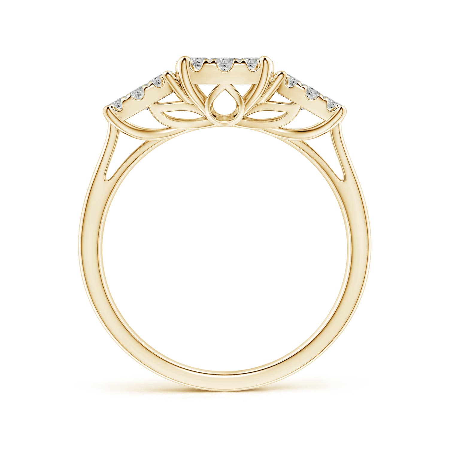 K, I3 / 1 CT / 14 KT Yellow Gold