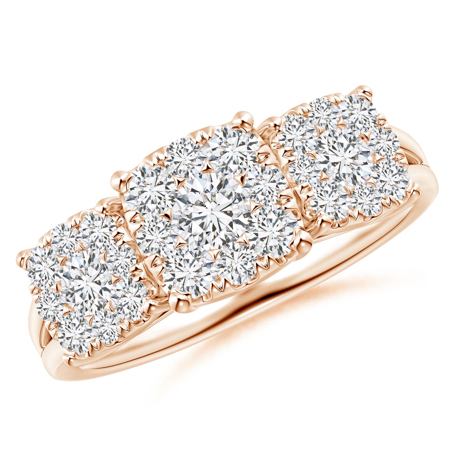 H, SI2 / 1.26 CT / 14 KT Rose Gold