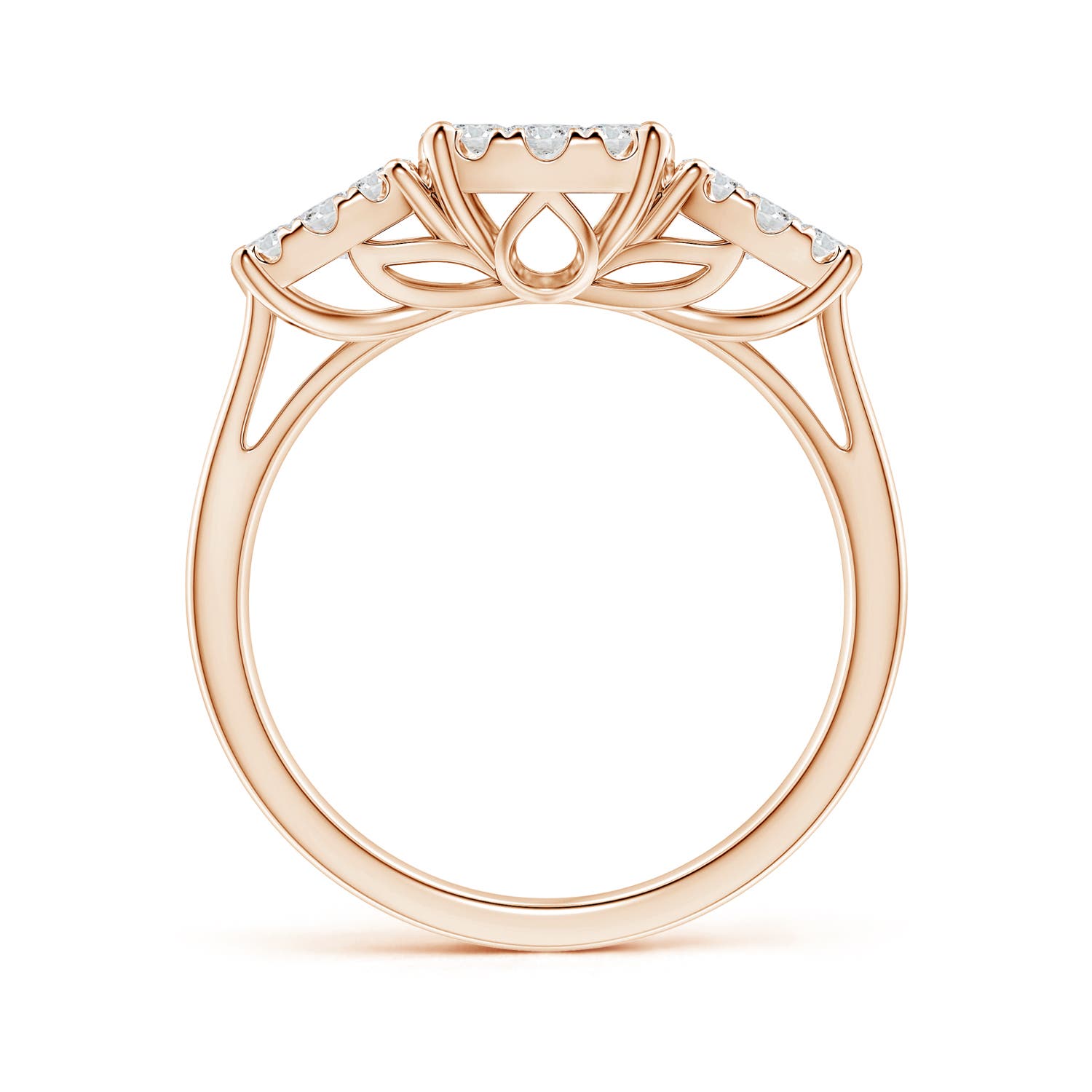 H, SI2 / 1.26 CT / 14 KT Rose Gold