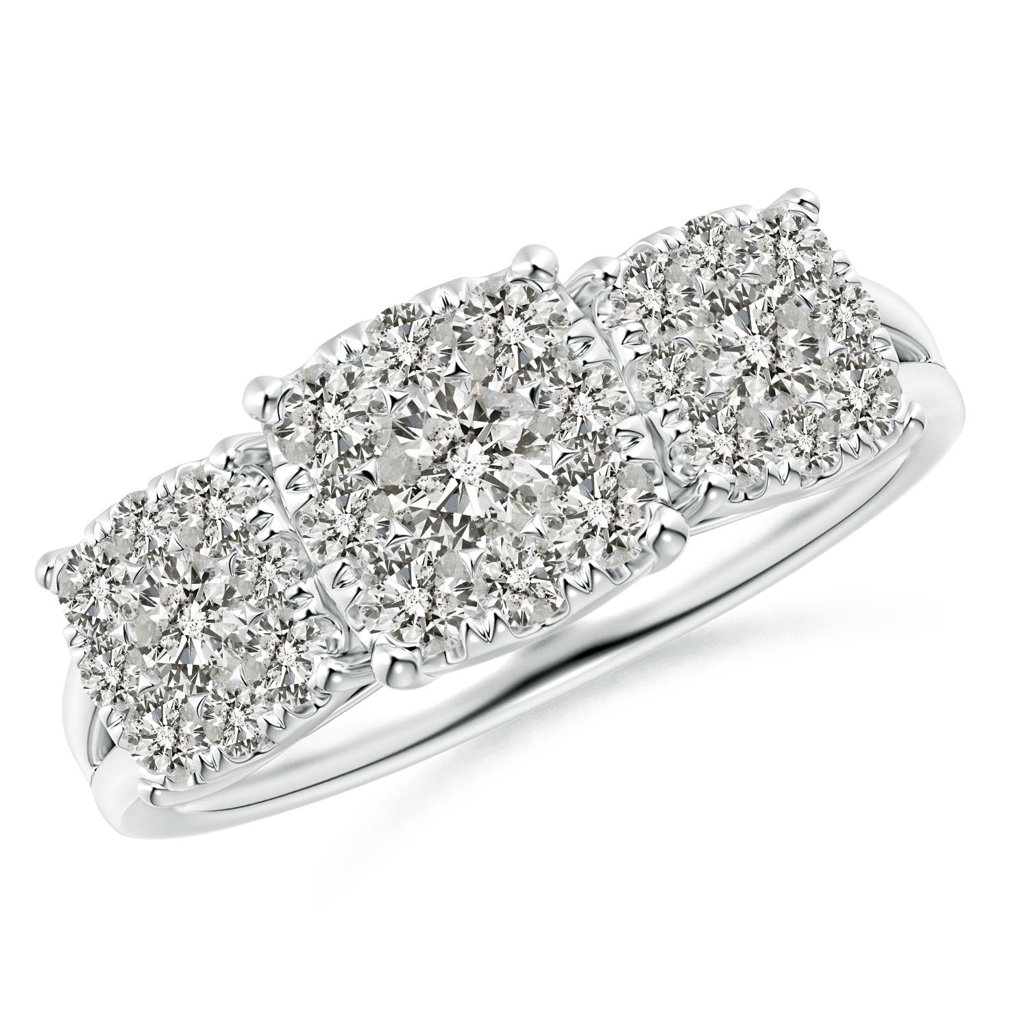 K, I3 / 1.26 CT / 14 KT White Gold