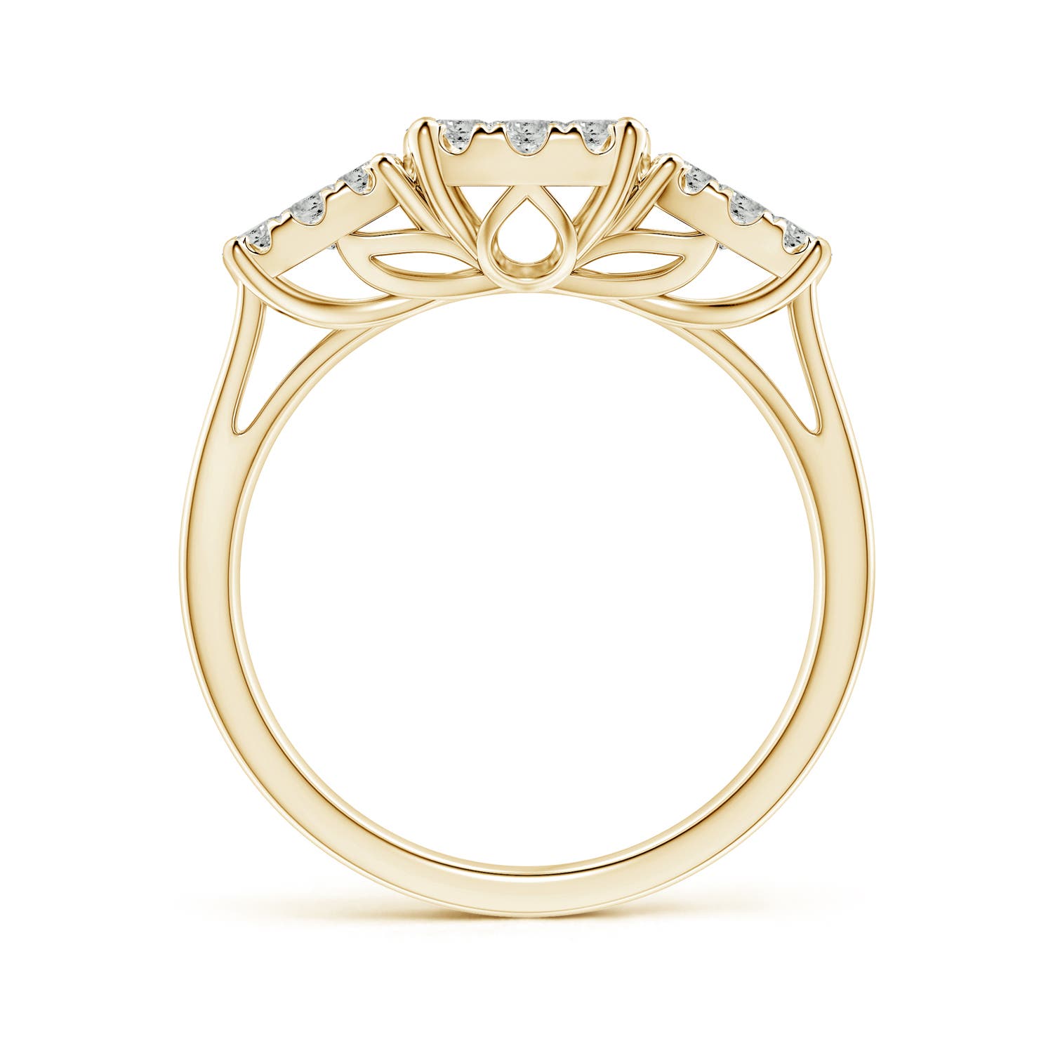 K, I3 / 1.26 CT / 14 KT Yellow Gold