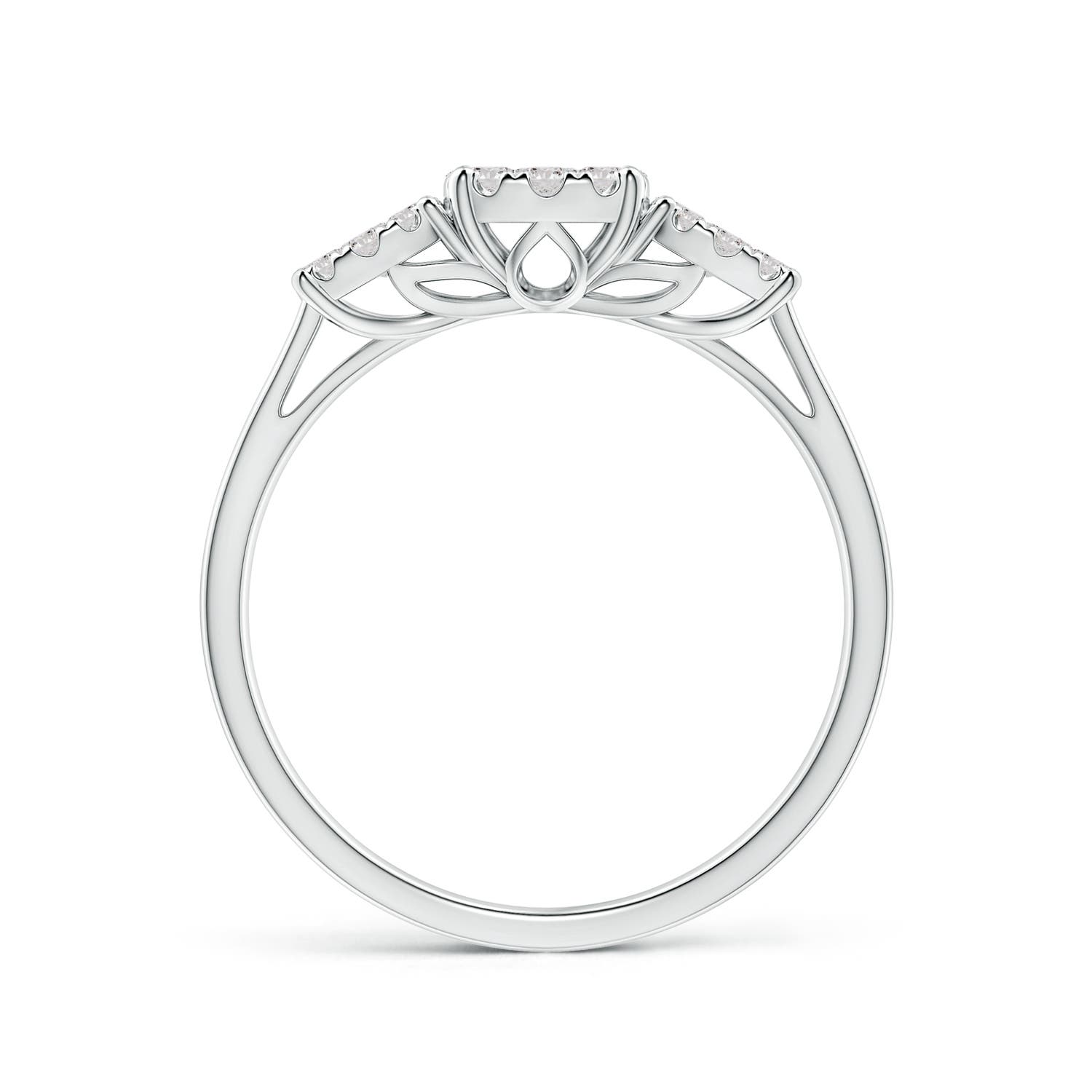 I-J, I1-I2 / 0.76 CT / 14 KT White Gold